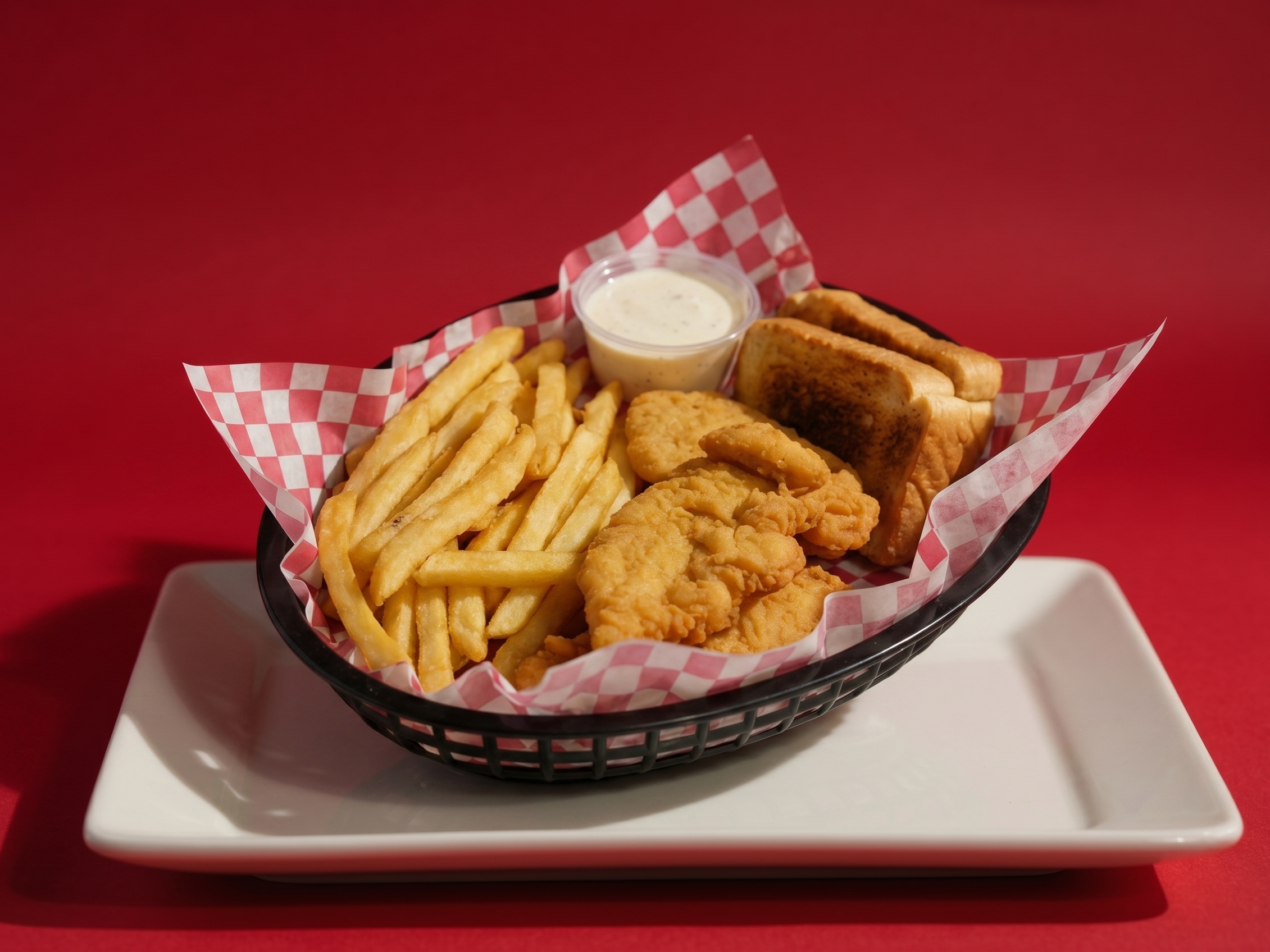 Chicken Strip Basket.