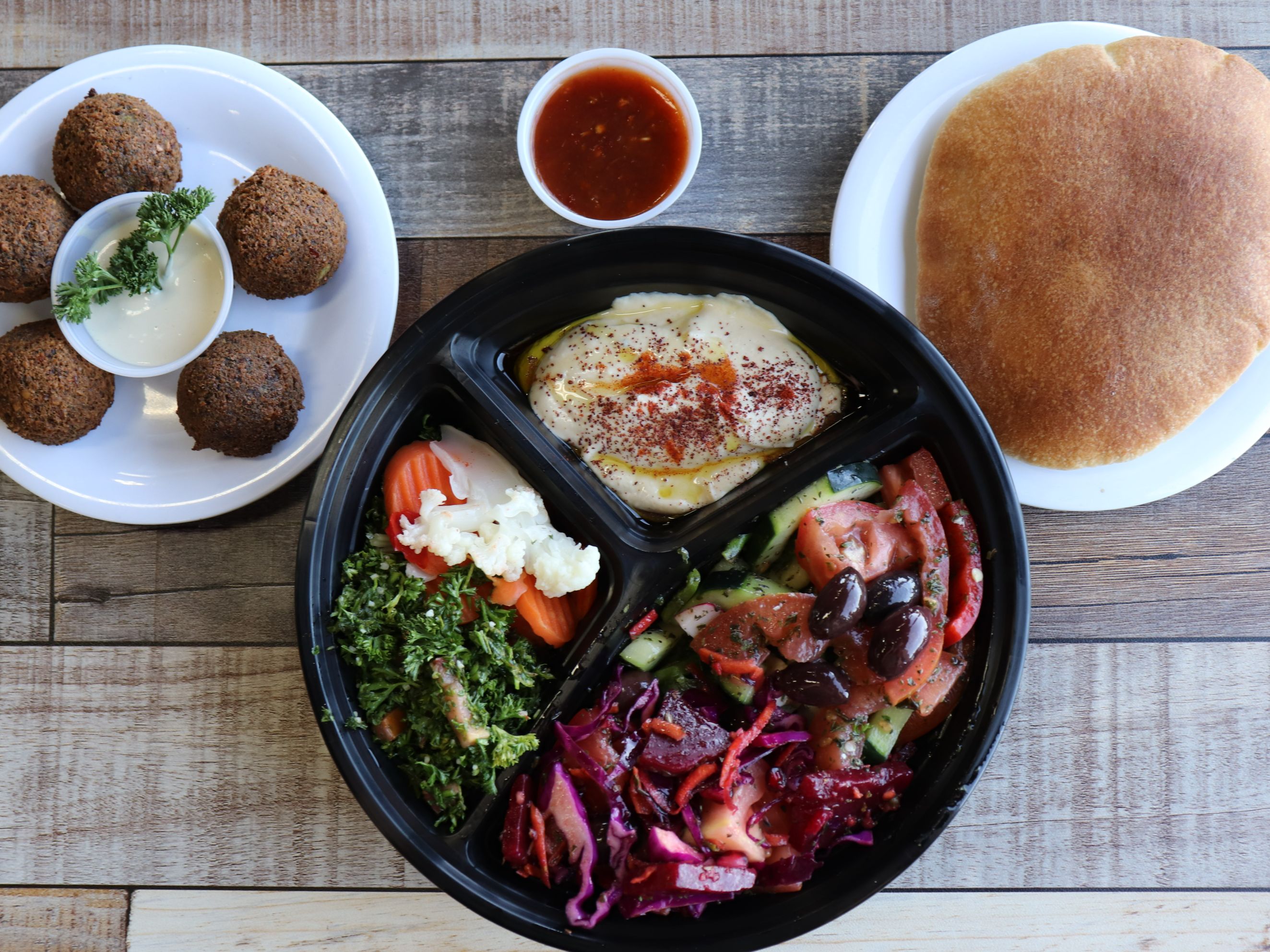 Falafel Plate.
