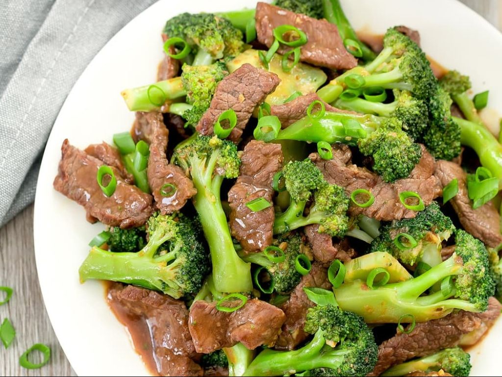 Beef W/ Broccoli / Bò Xào Bông Cải / 牛肉炒西兰花