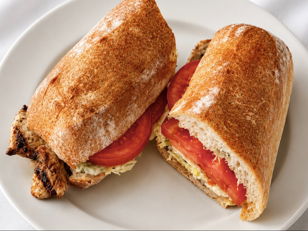 Grilled Chicken Sandwich.