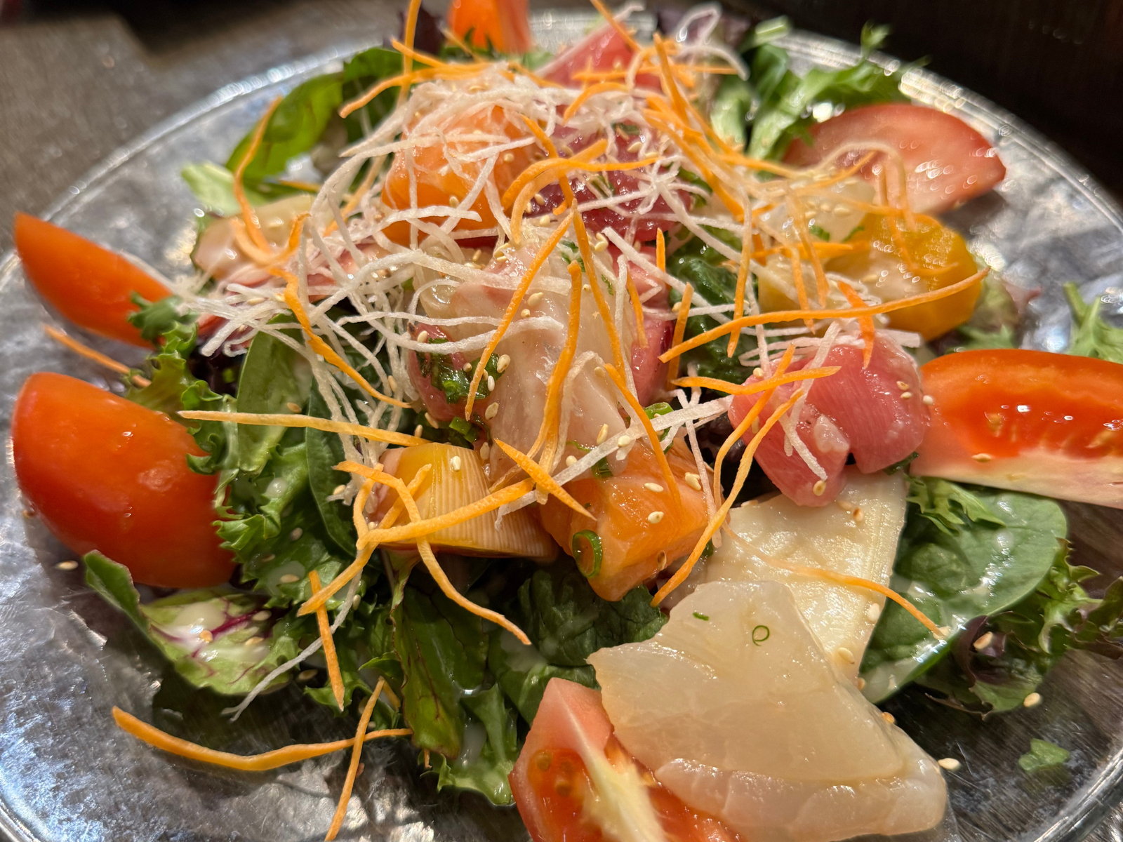 Fresh Seafood Salad.