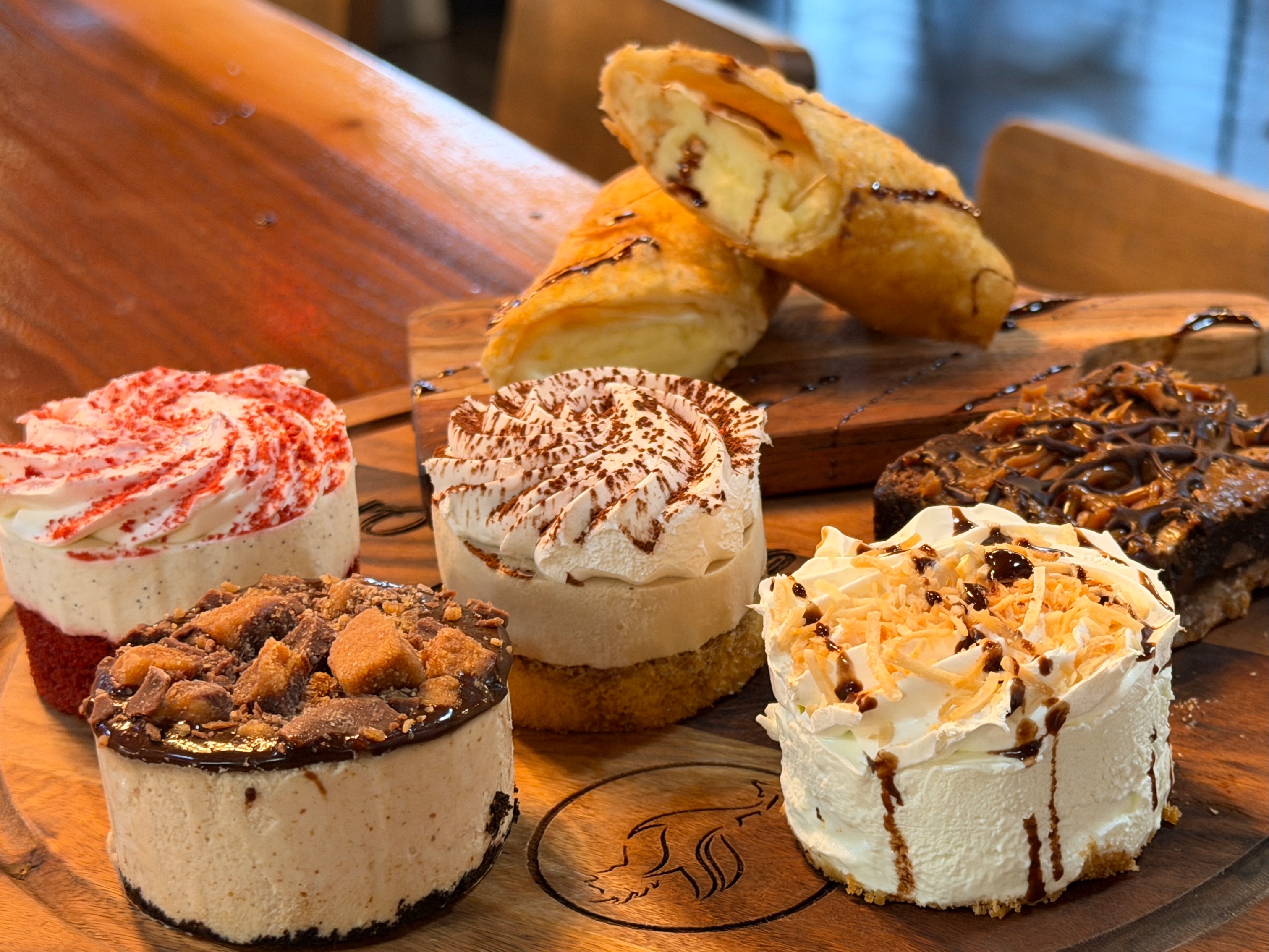 Assorted Dessert Platter.