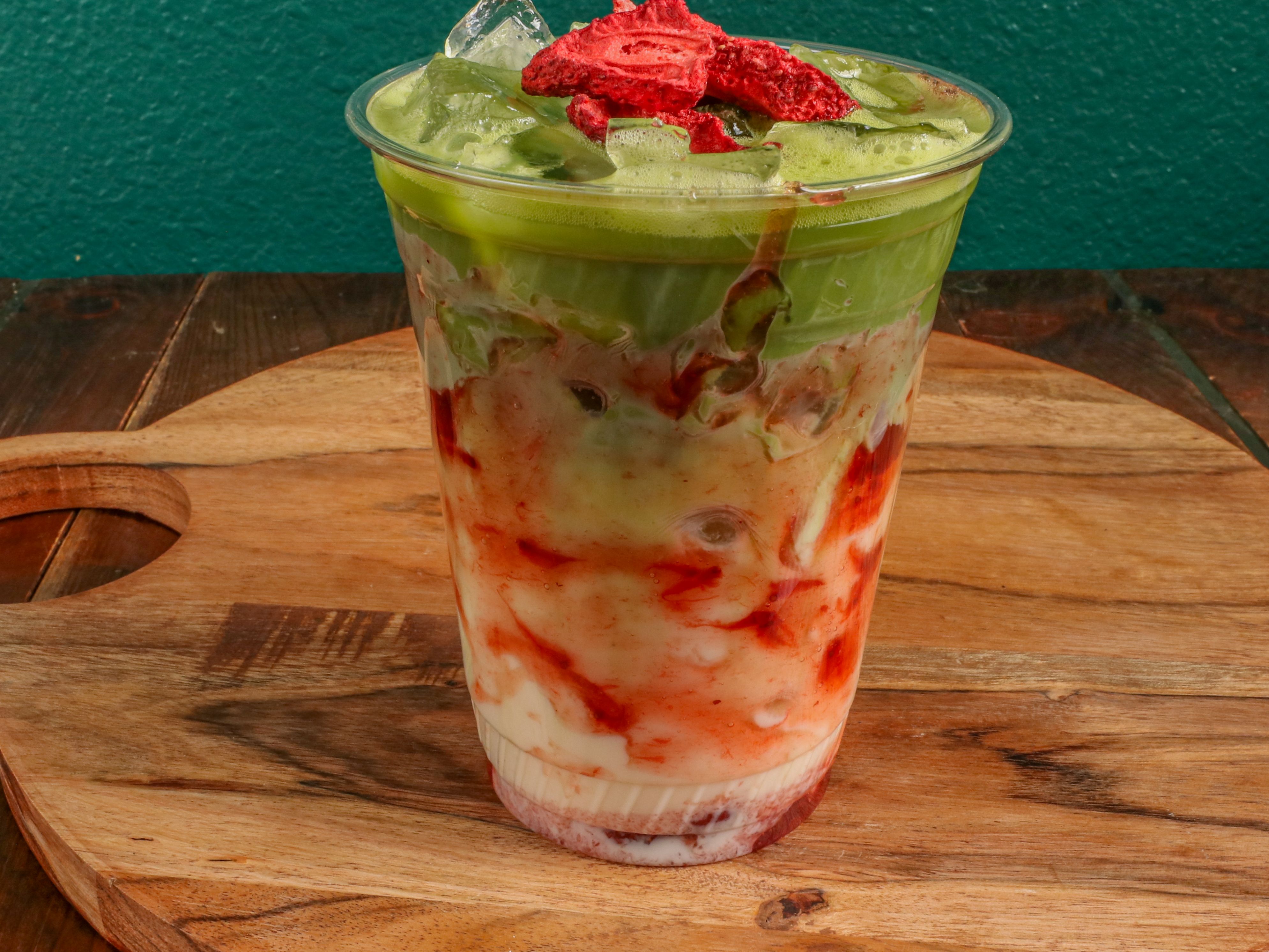 Strawberry Matcha