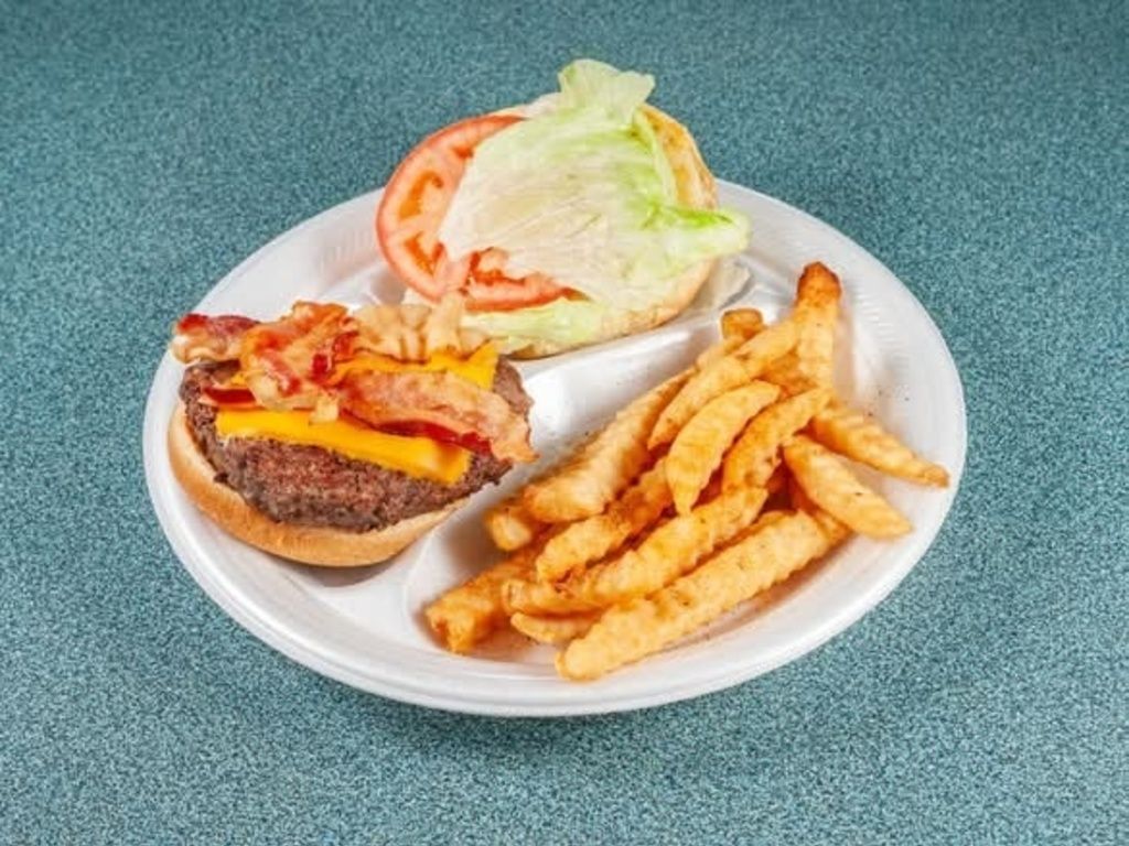 Bacon Cheeseburger - Half Pound Certified Angus Beef - O