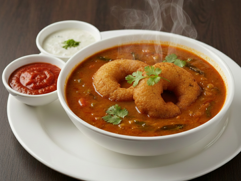 Sambar Vada.