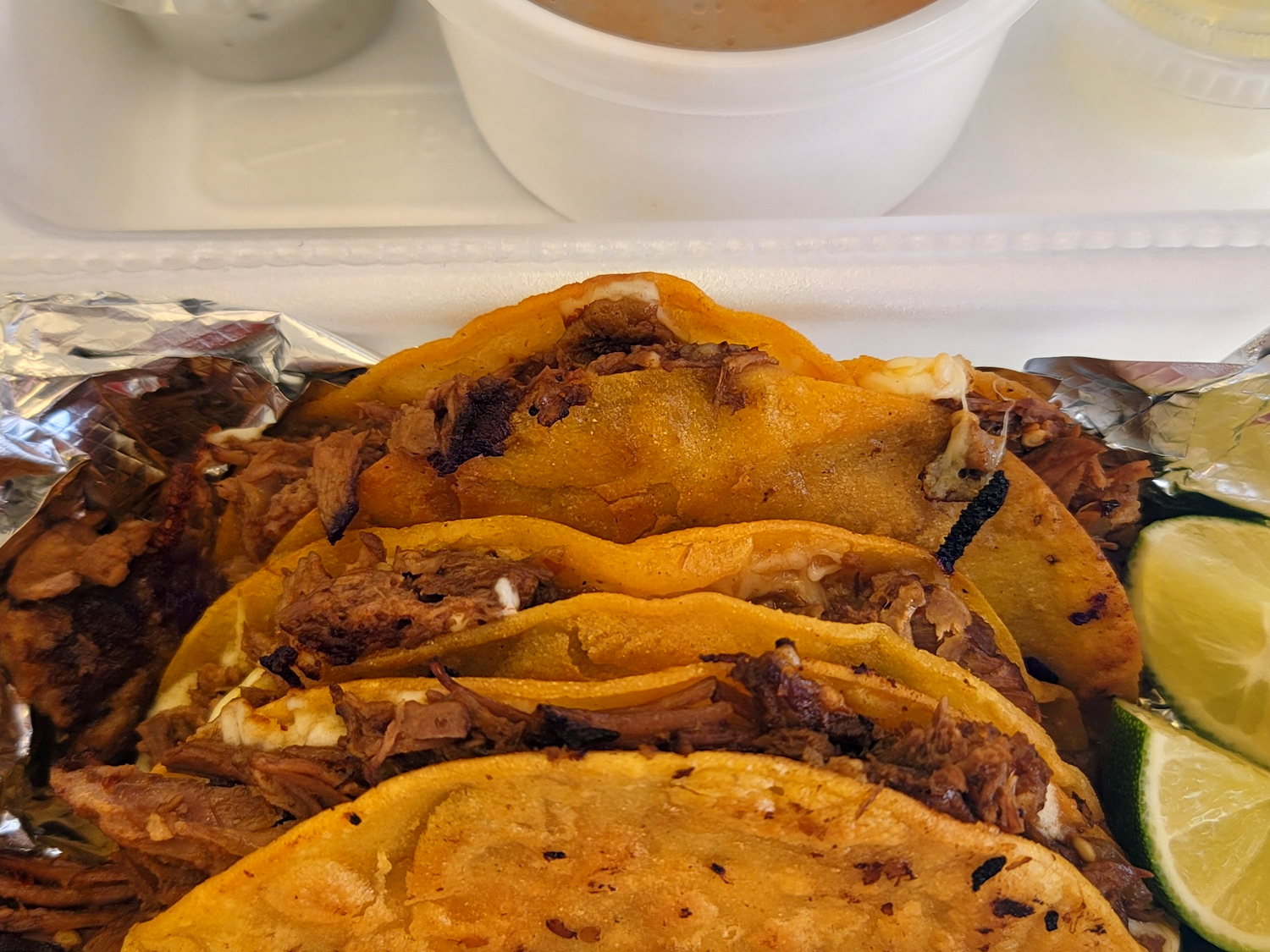 Grilled Birria Taco.