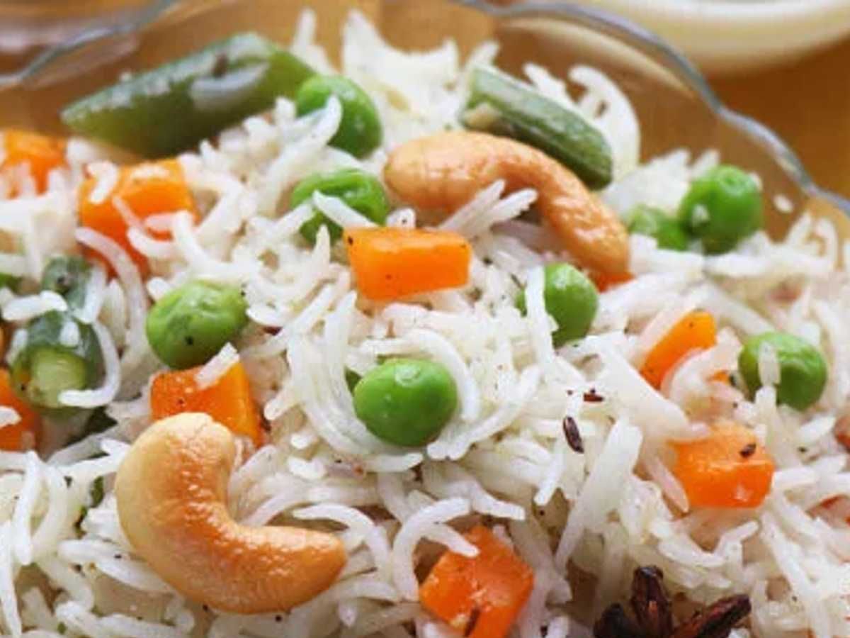 Mixed Veg Pulav.