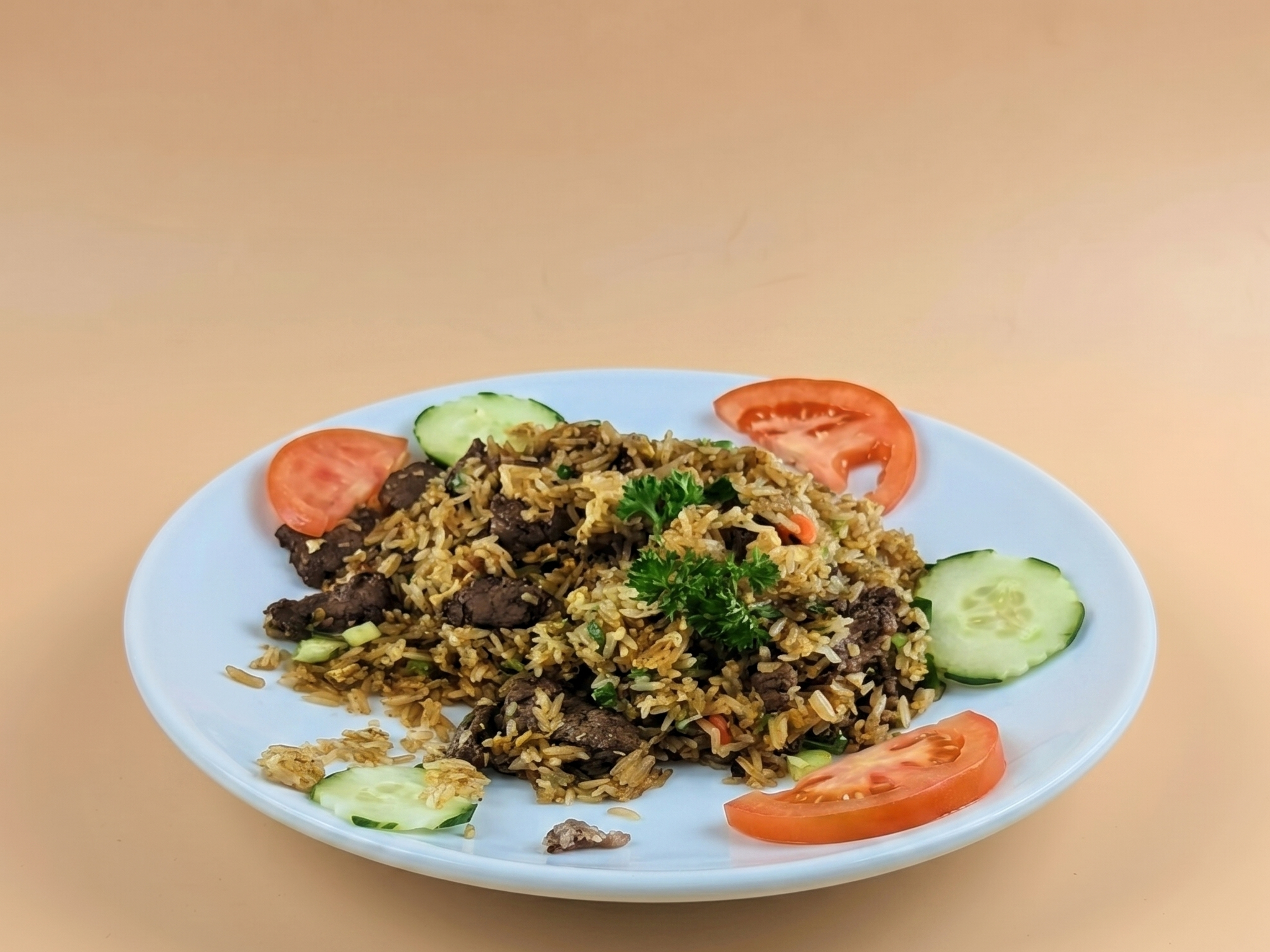 C_Beef Fried Rice/Com Chien Bo.
