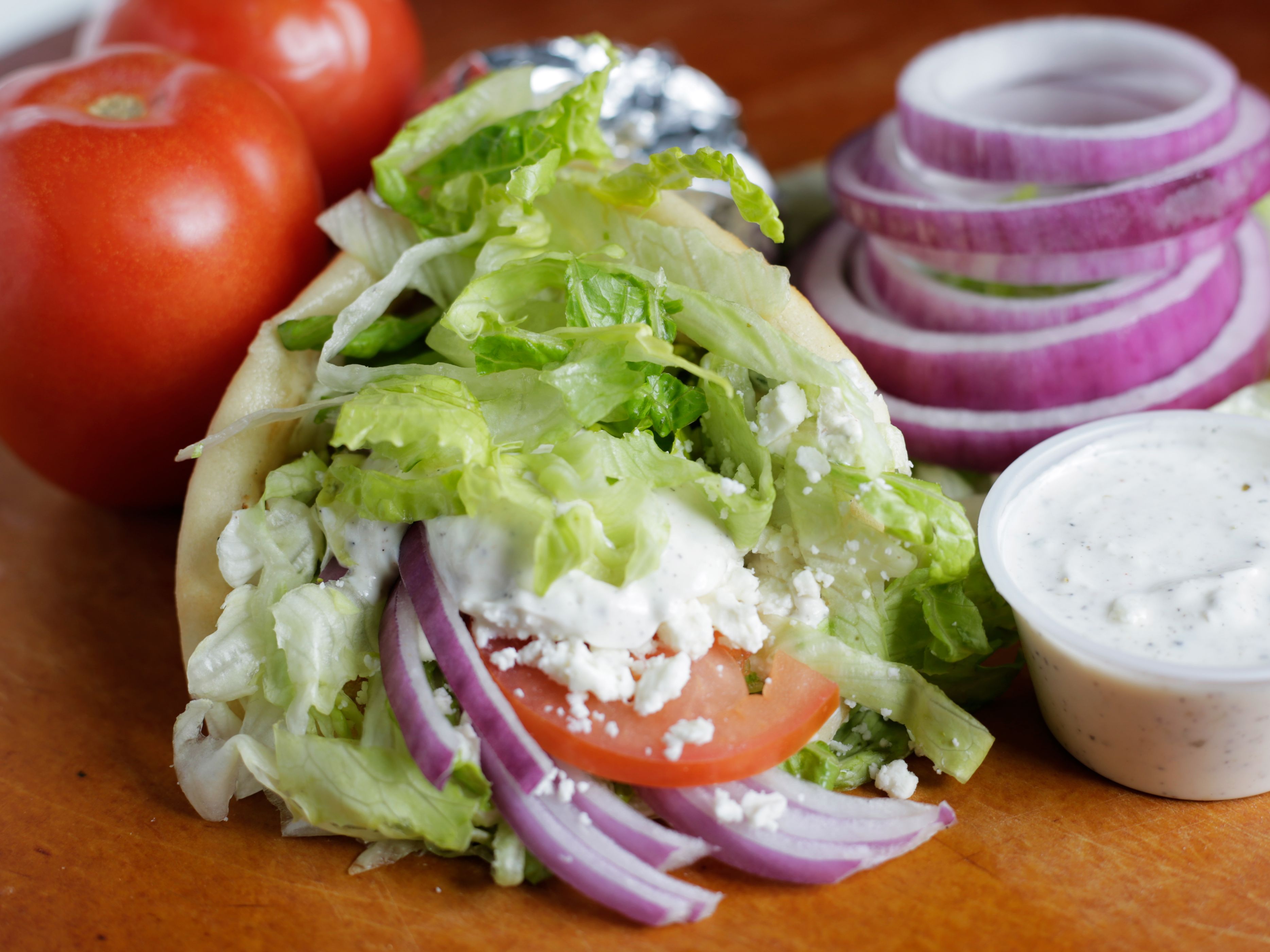 Veggie Gyros.