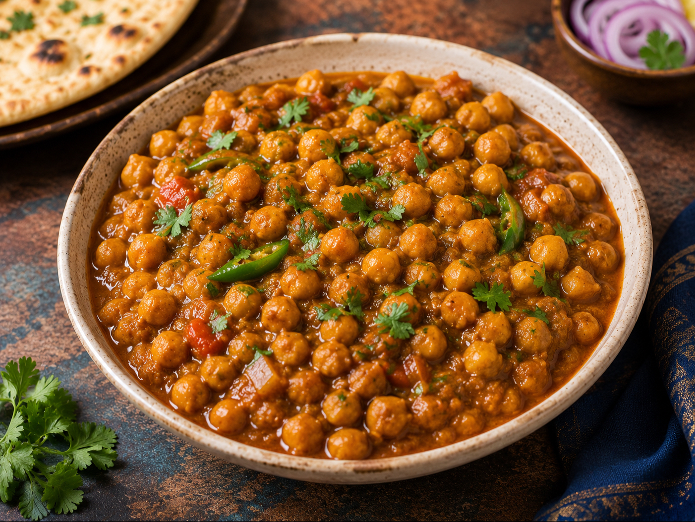 Chana Masala.