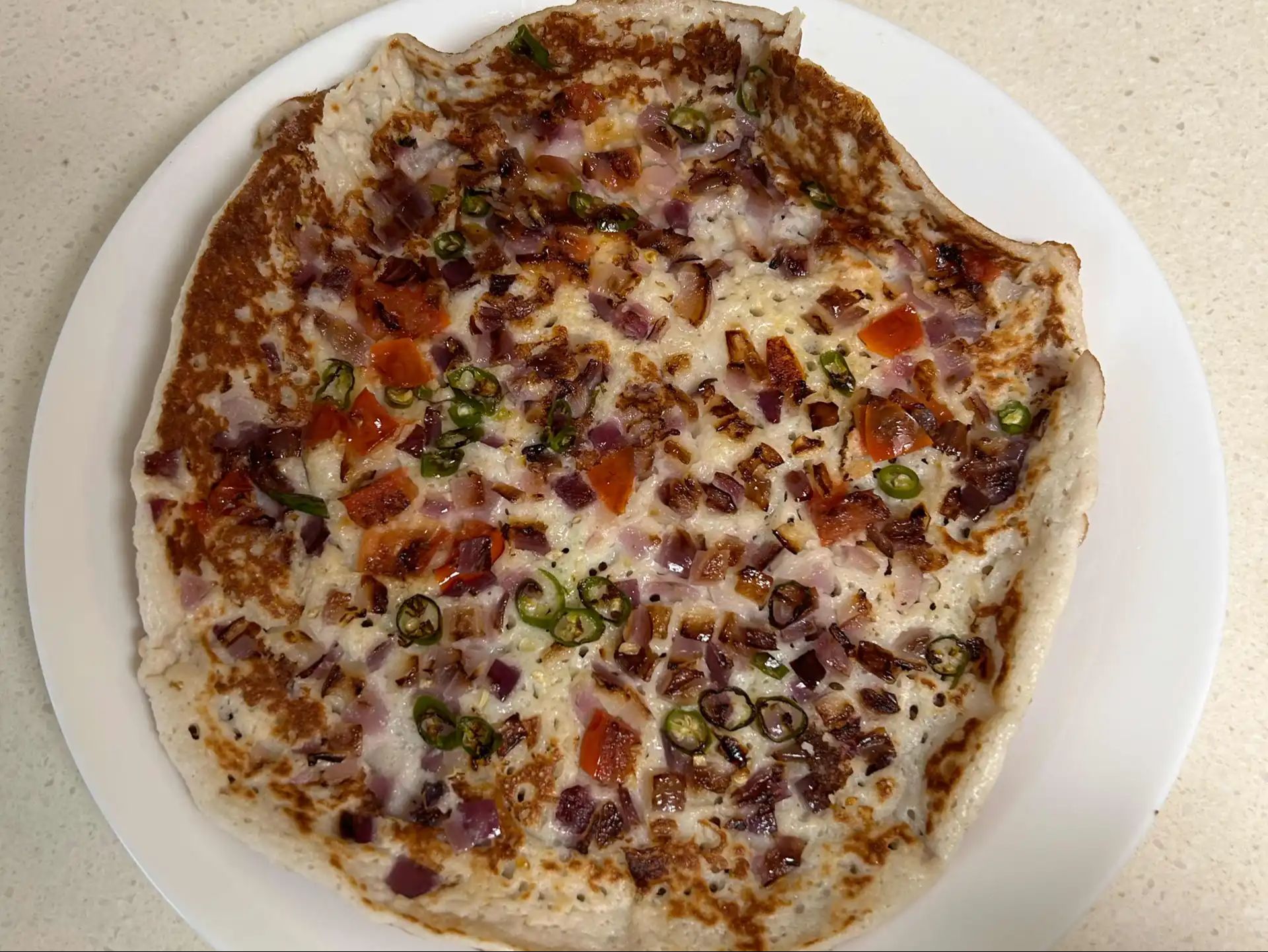 ON-TOM-CHILLY UTHAPPAM.