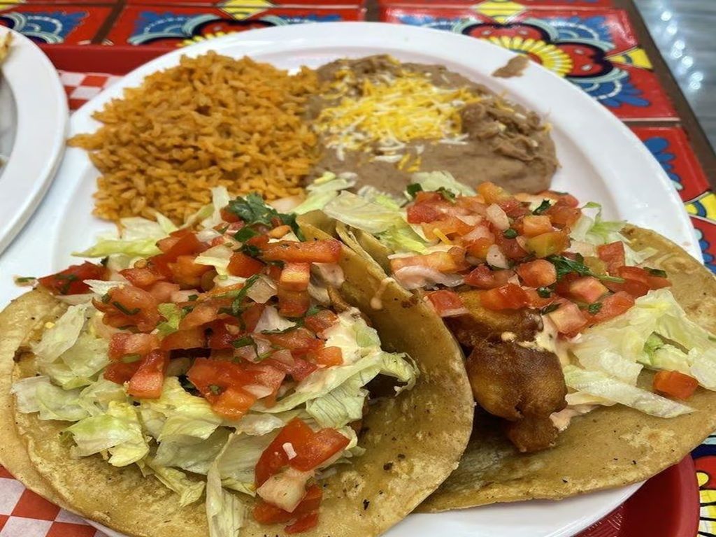 Two Fish Tacos Plate