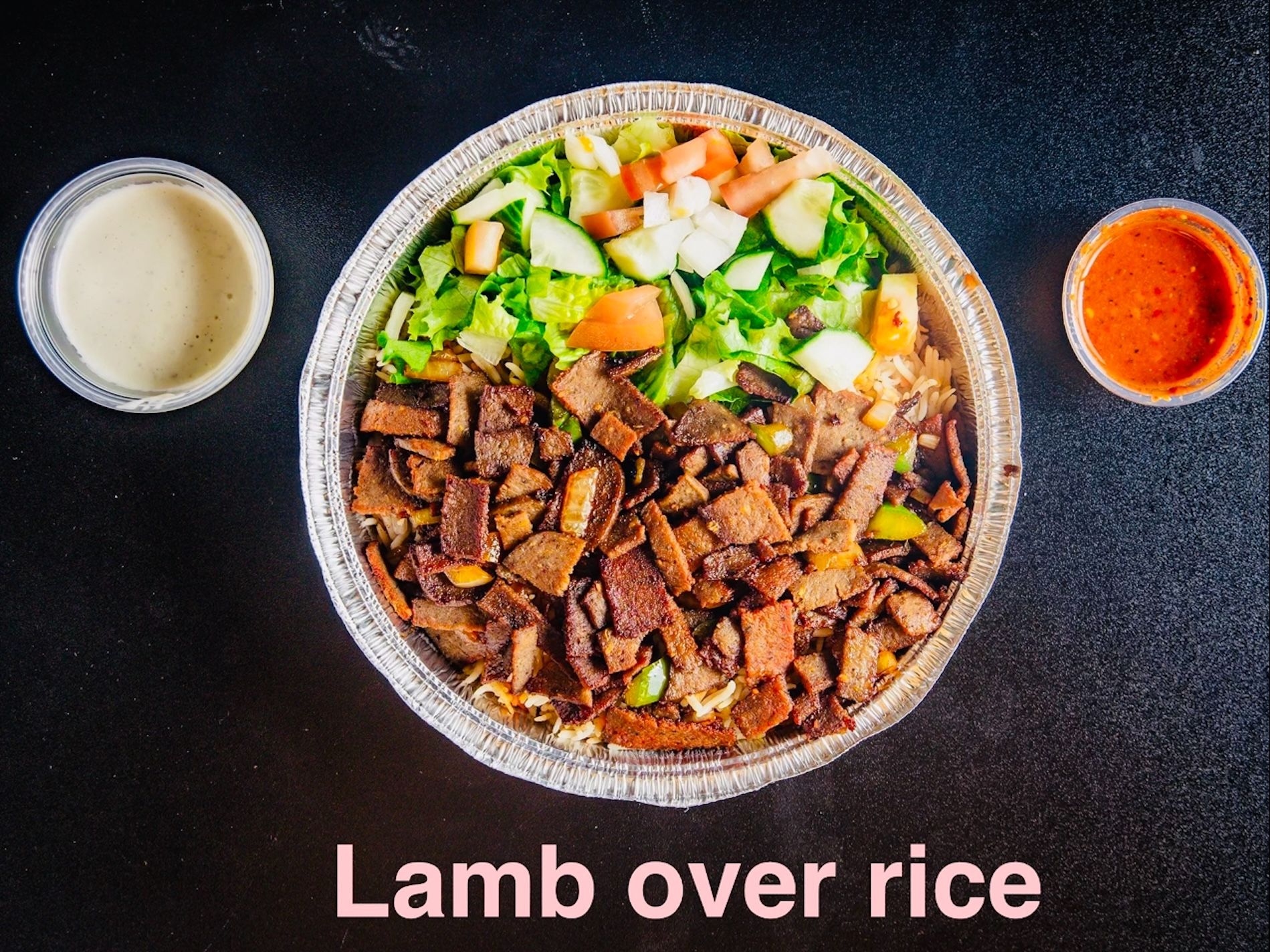 LAMB Over RICE.