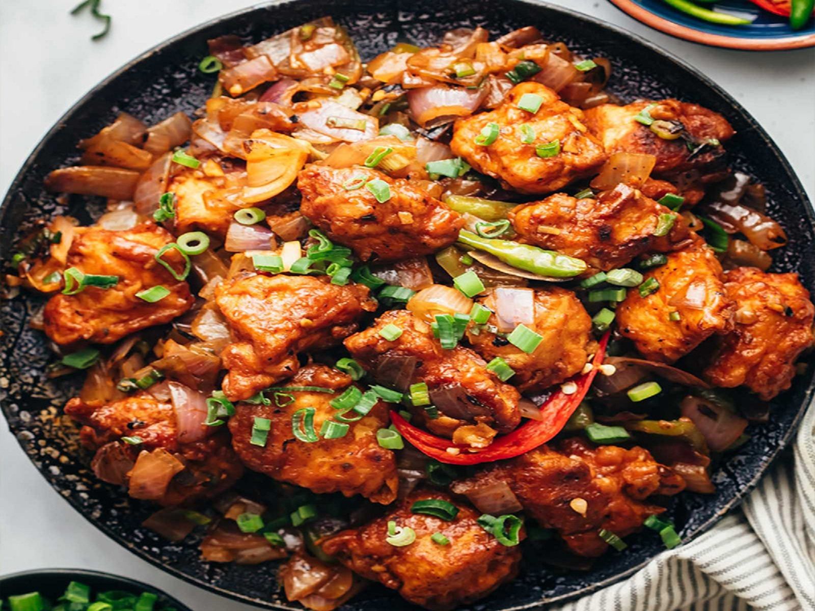 Chili Chicken.