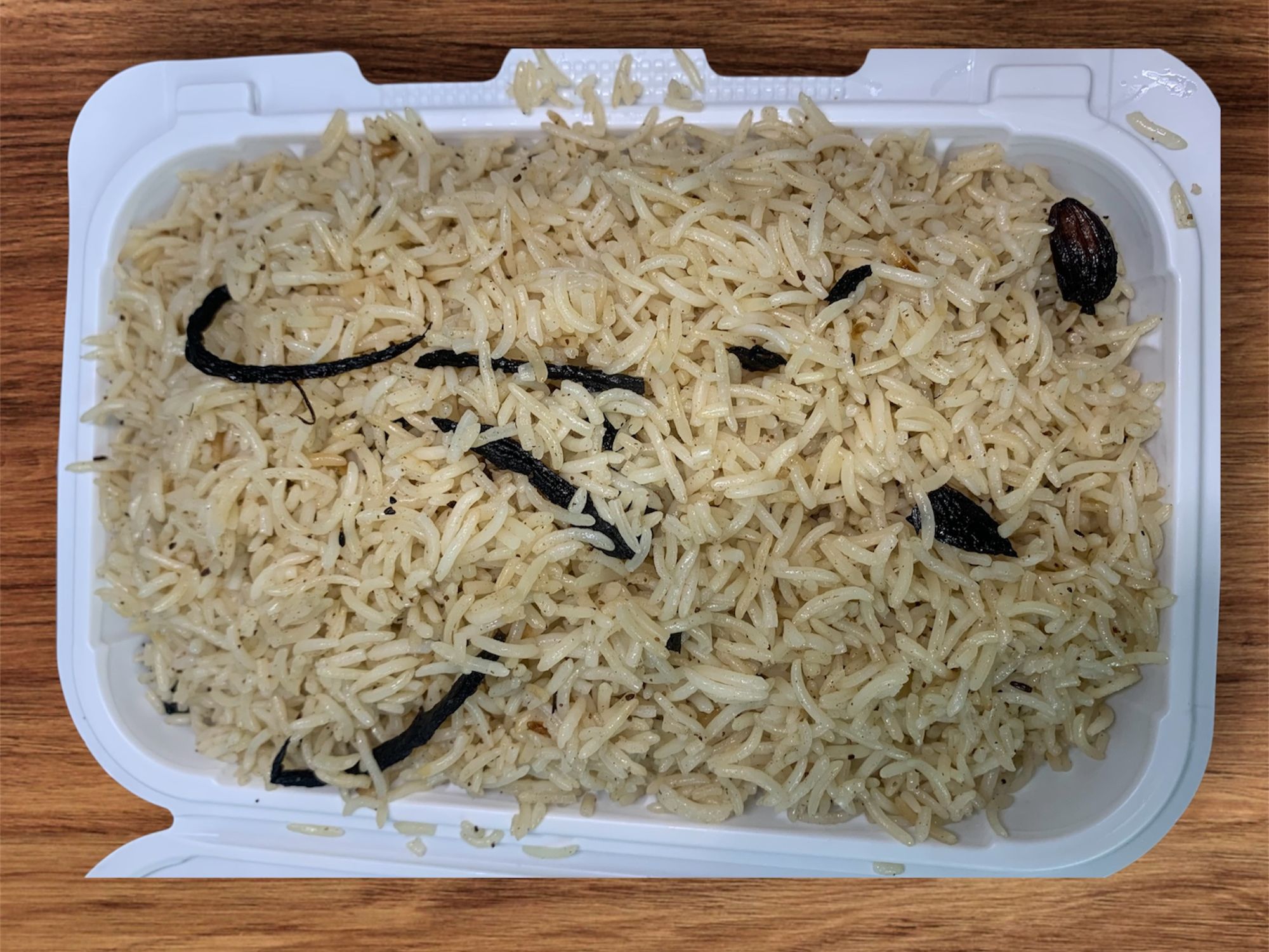 Plain Rice.