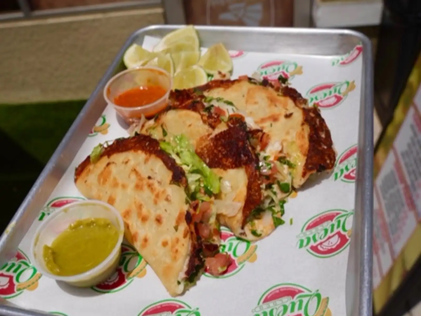 Veggie Quesa Taco (Loco Wednesday Special).