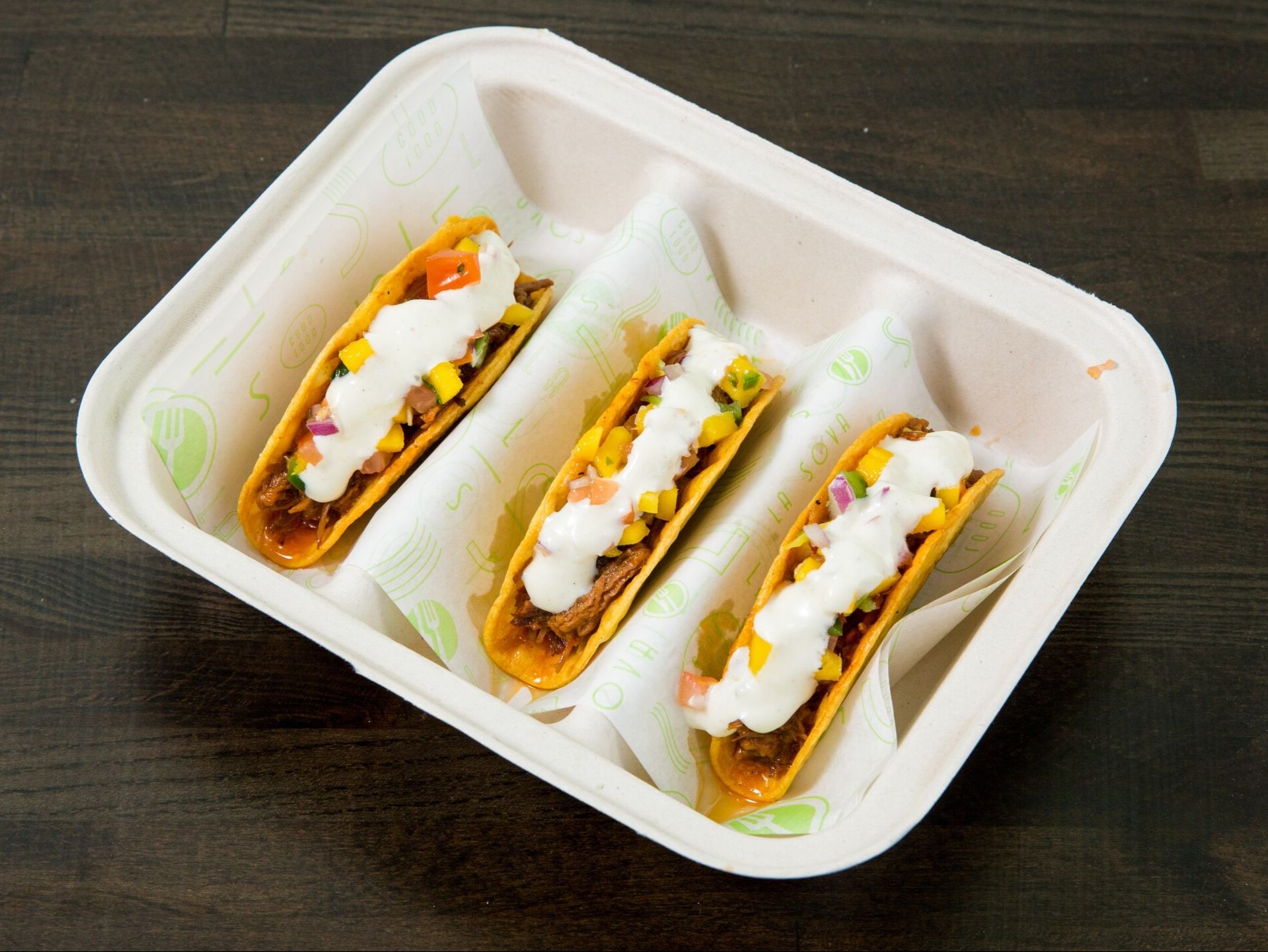 Pulled Beef Tacos (GF).