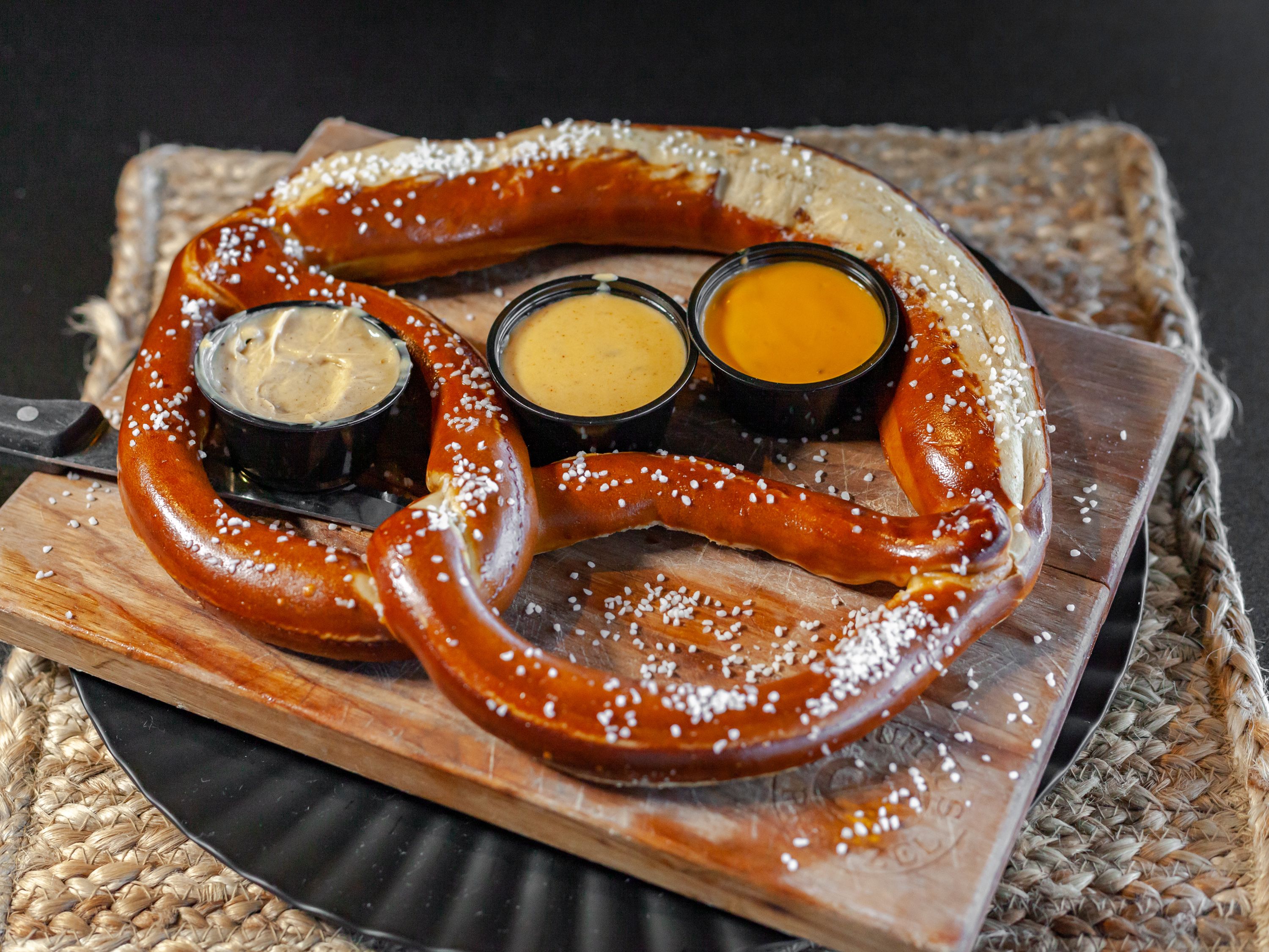 Bavarian Soft Pretzel.