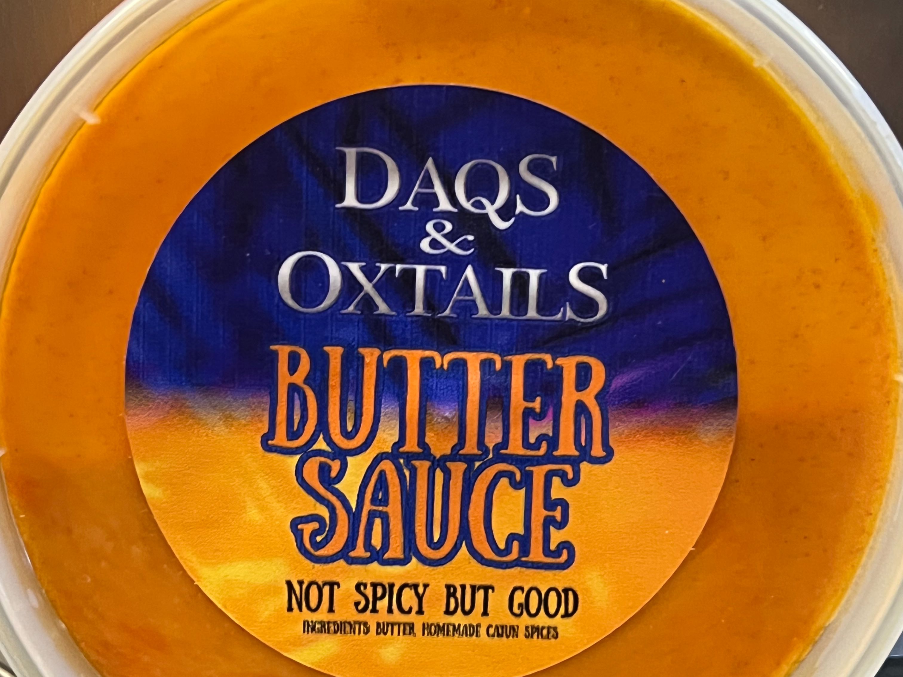Mr. Cajun Butter Sauce.