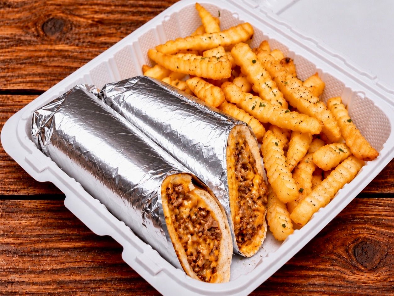 Philly Cheesesteak Meal (Regular, Buffalo, or BBQ).