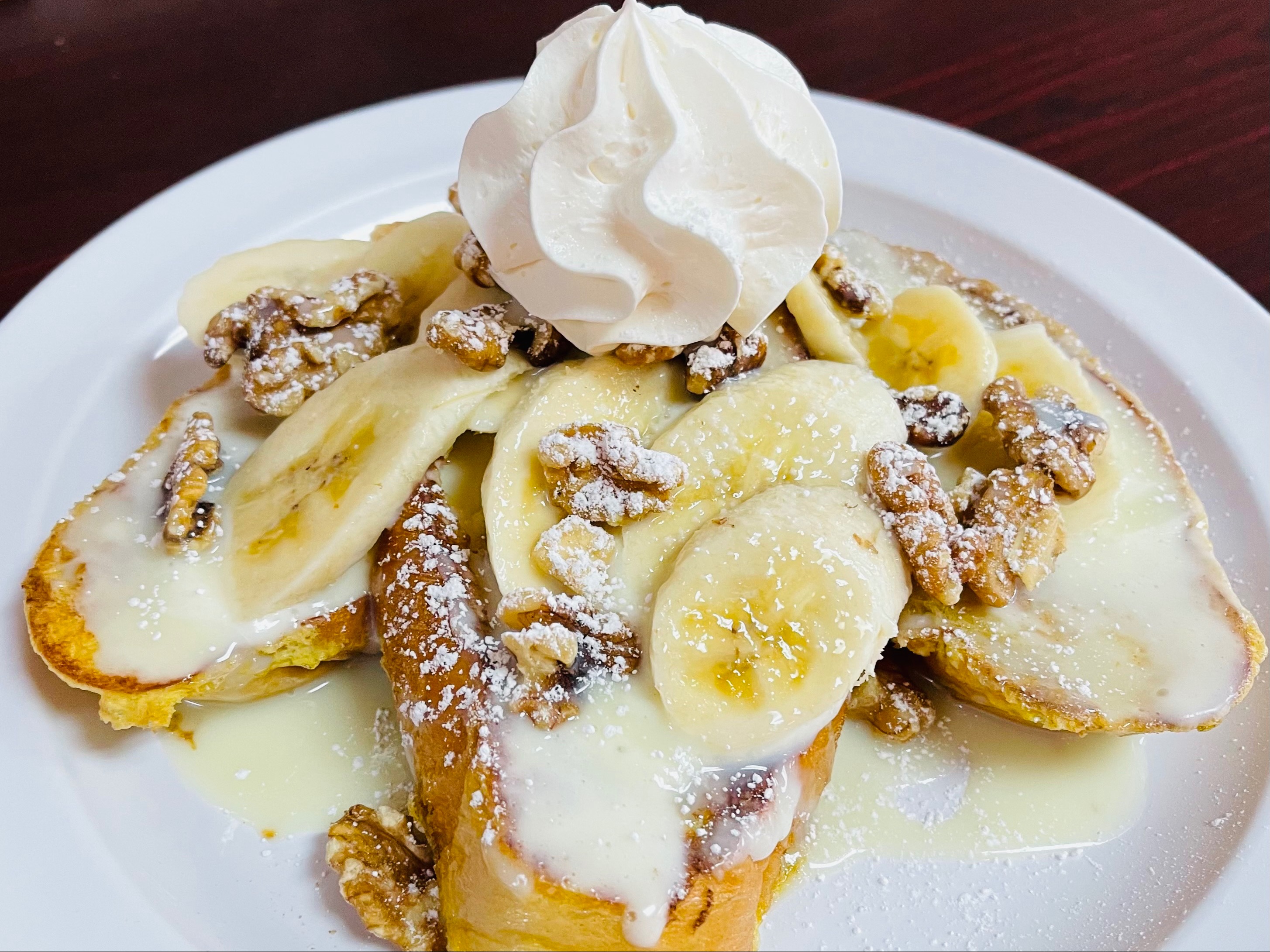 Banana Walnut French Toast.