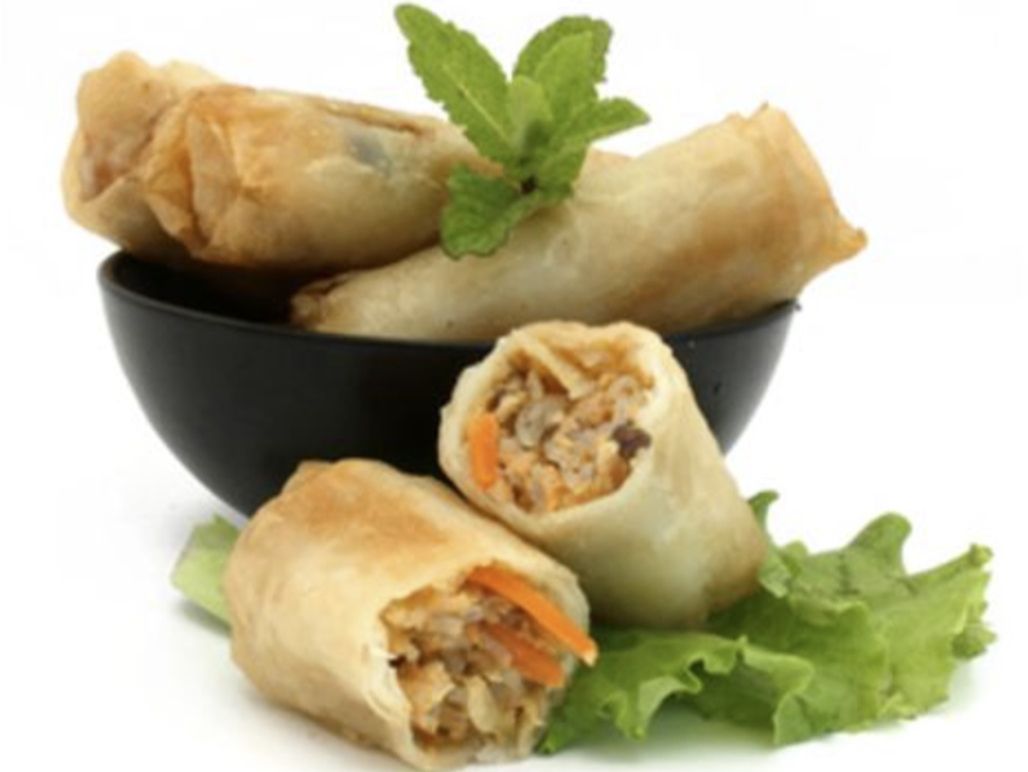 Shrimp Lumpia.