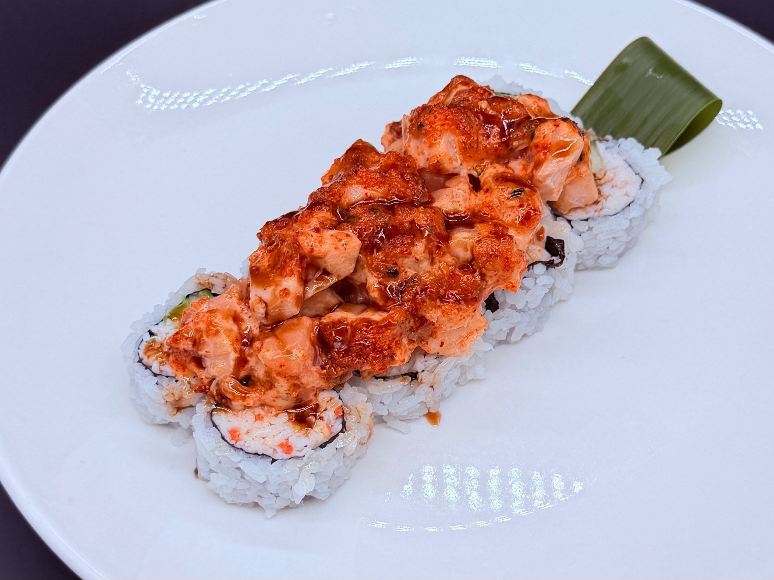 Baked Salmon Roll.