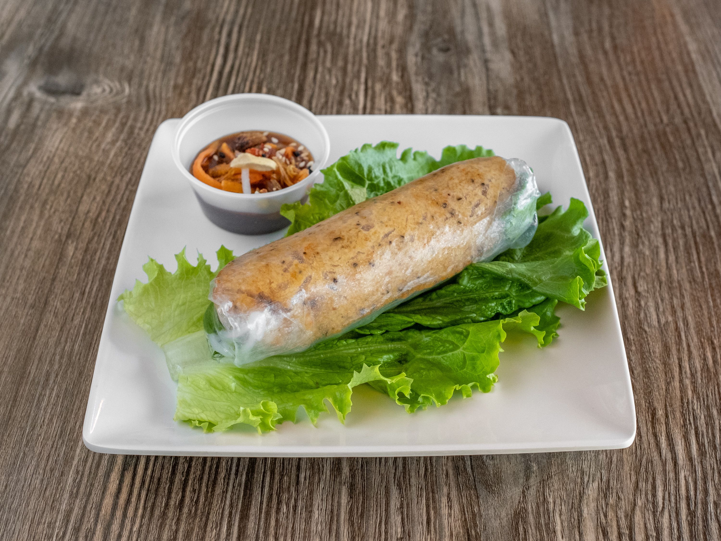 05. Sugar Cane Shrimp, Snack Rolls.