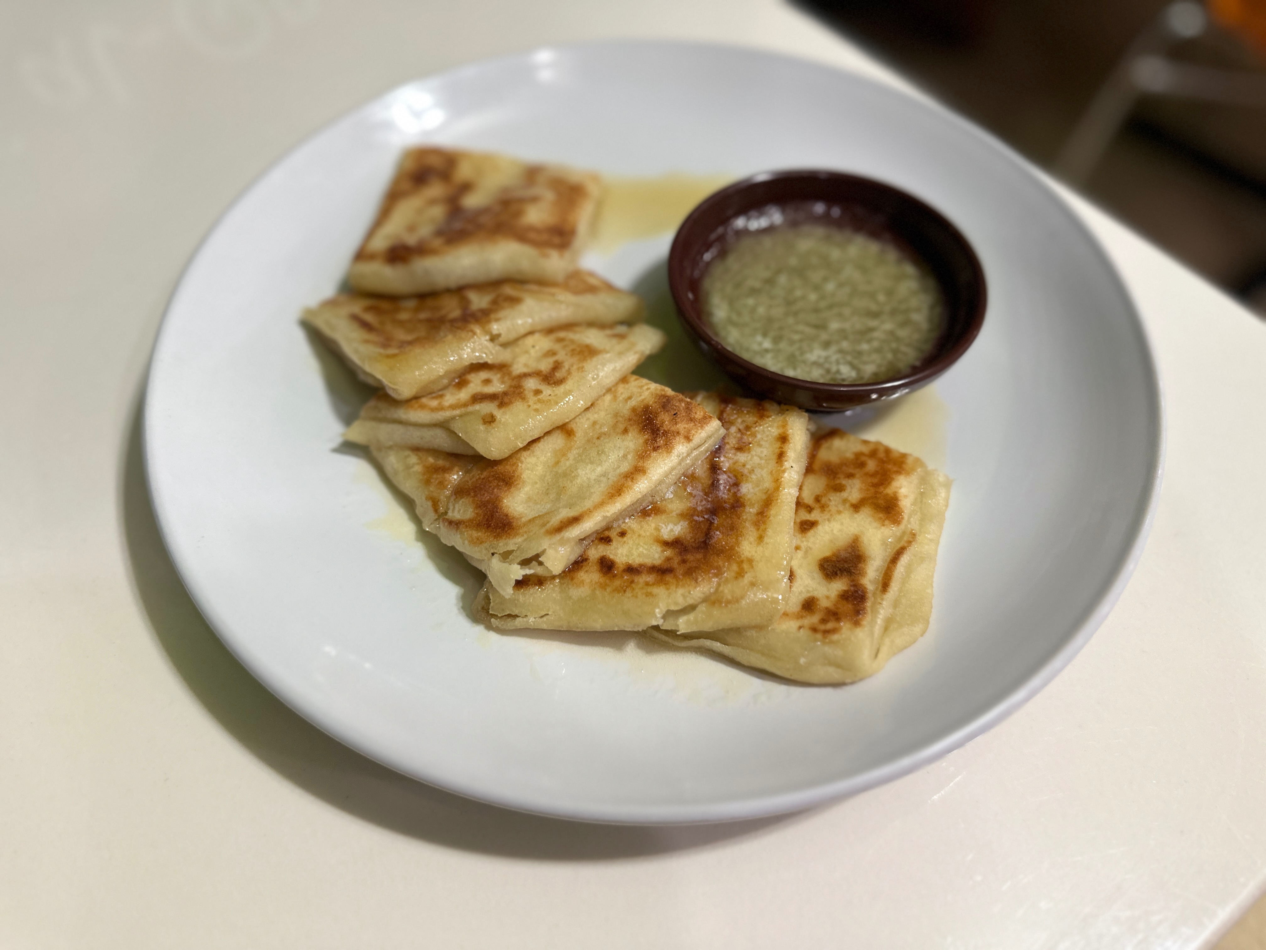 Msemen With Honey Butter.