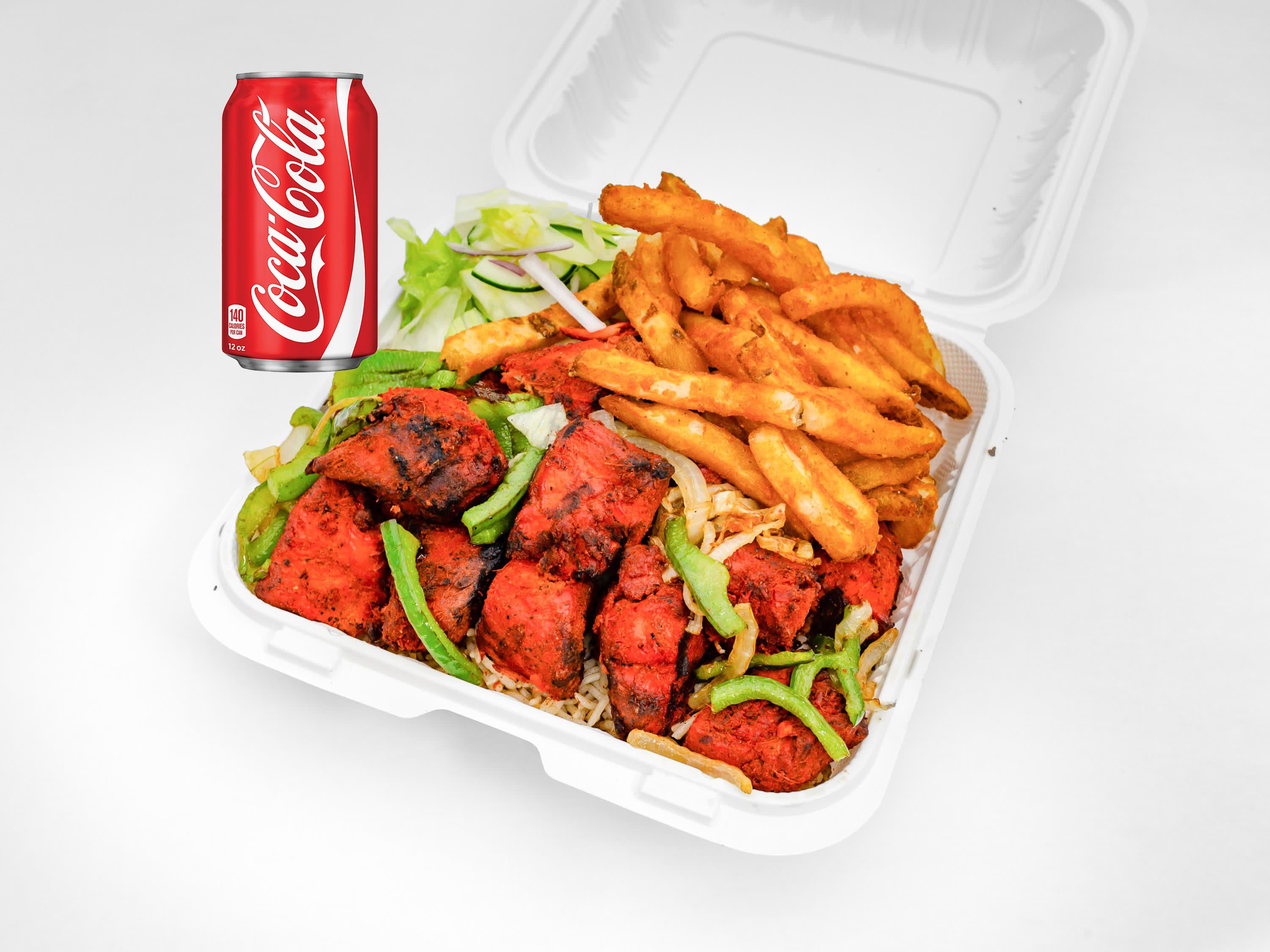 Tikka Over Rice (Special).