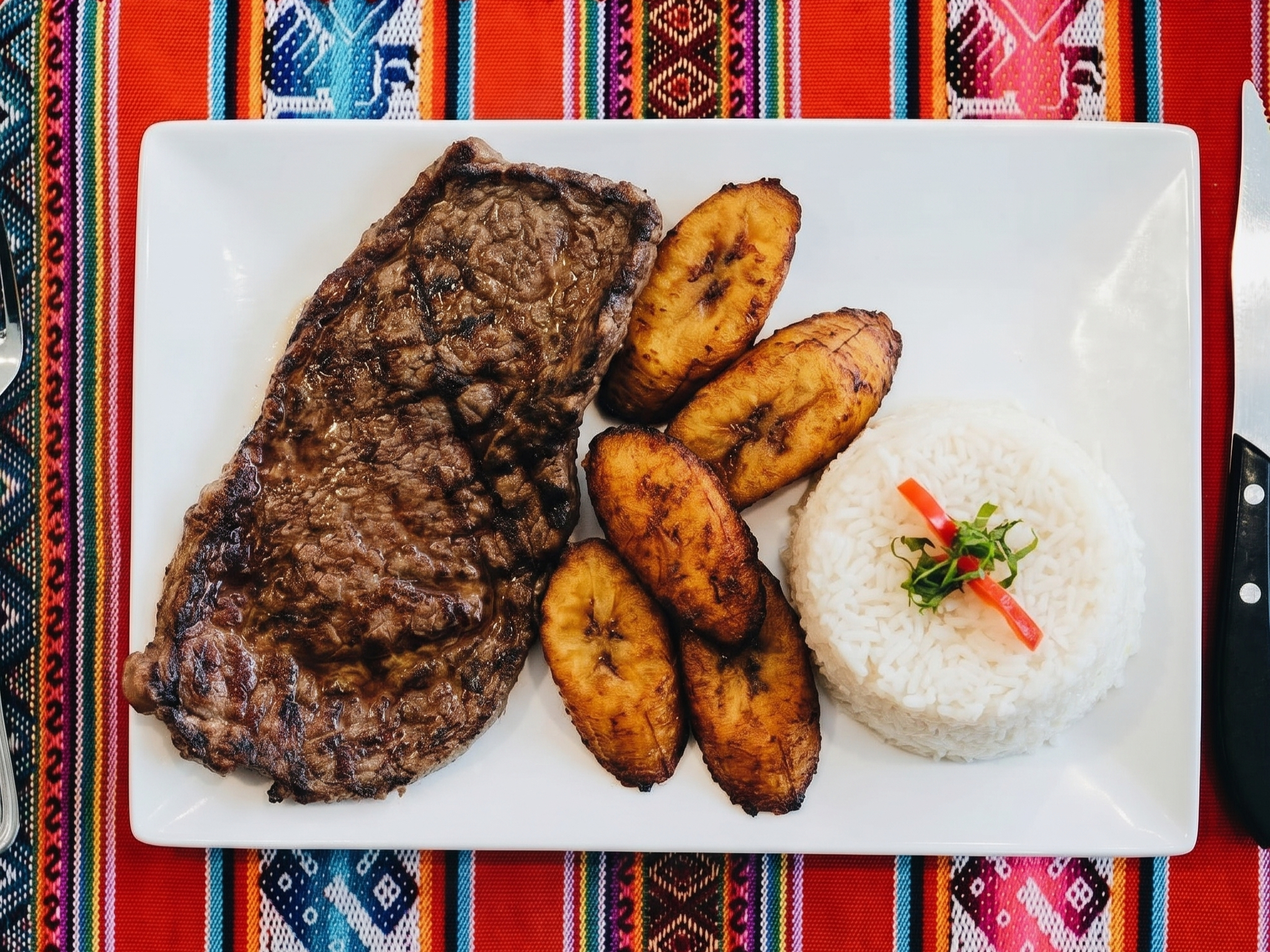 Bistec Con 2 Opciones