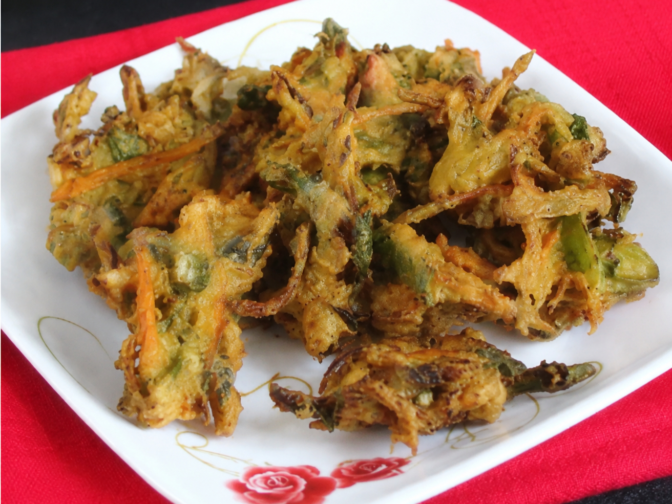 Mix Veg Pakora (GF, V).