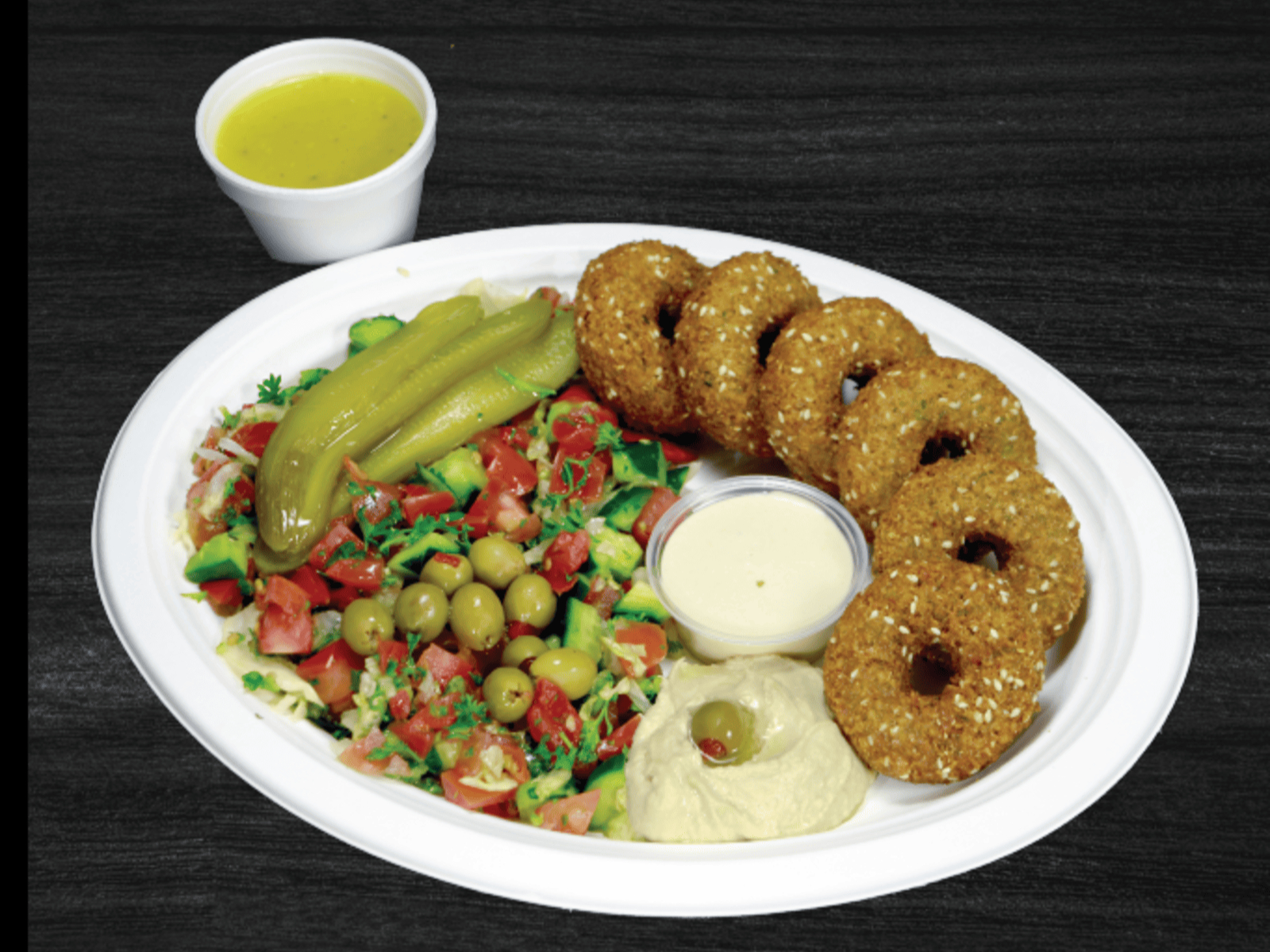 Falafel Plate.