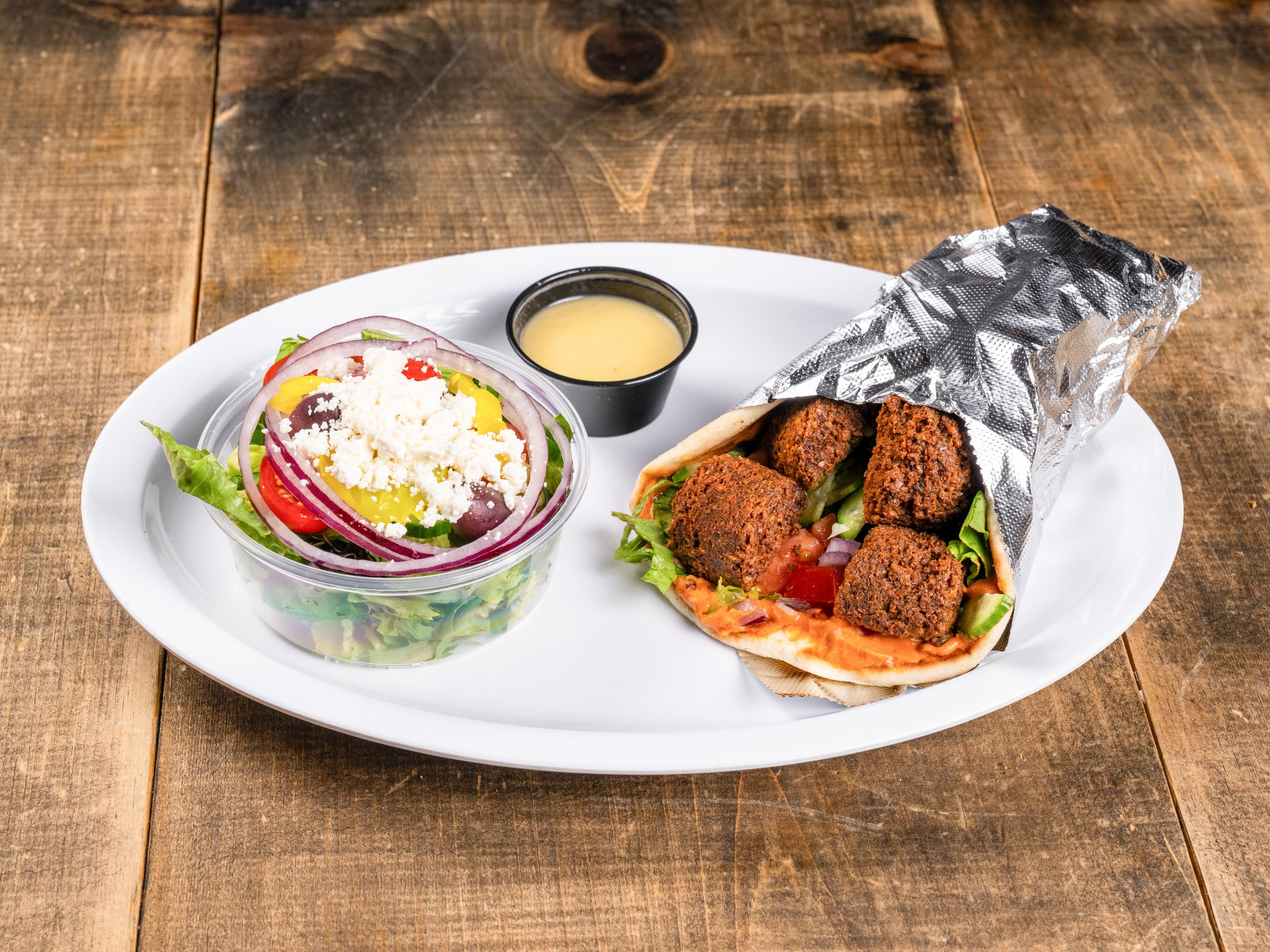 Spicy Falafel Combo.