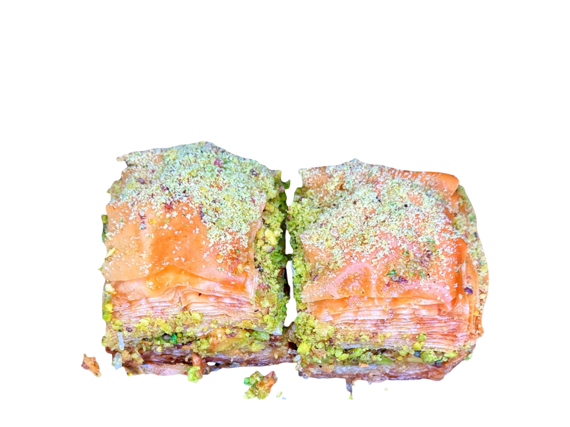 Pistachio Baklava.