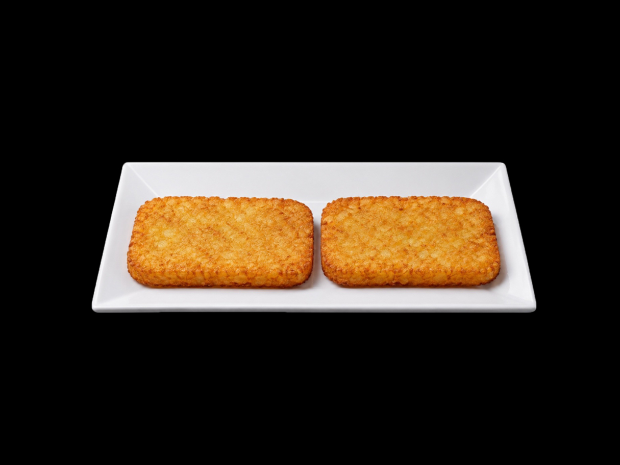 2 Hashbrowns.