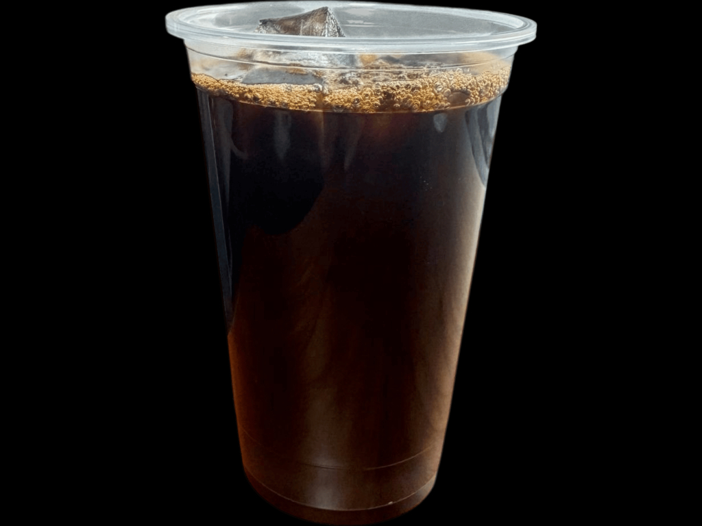 Black Iced Coffee.
