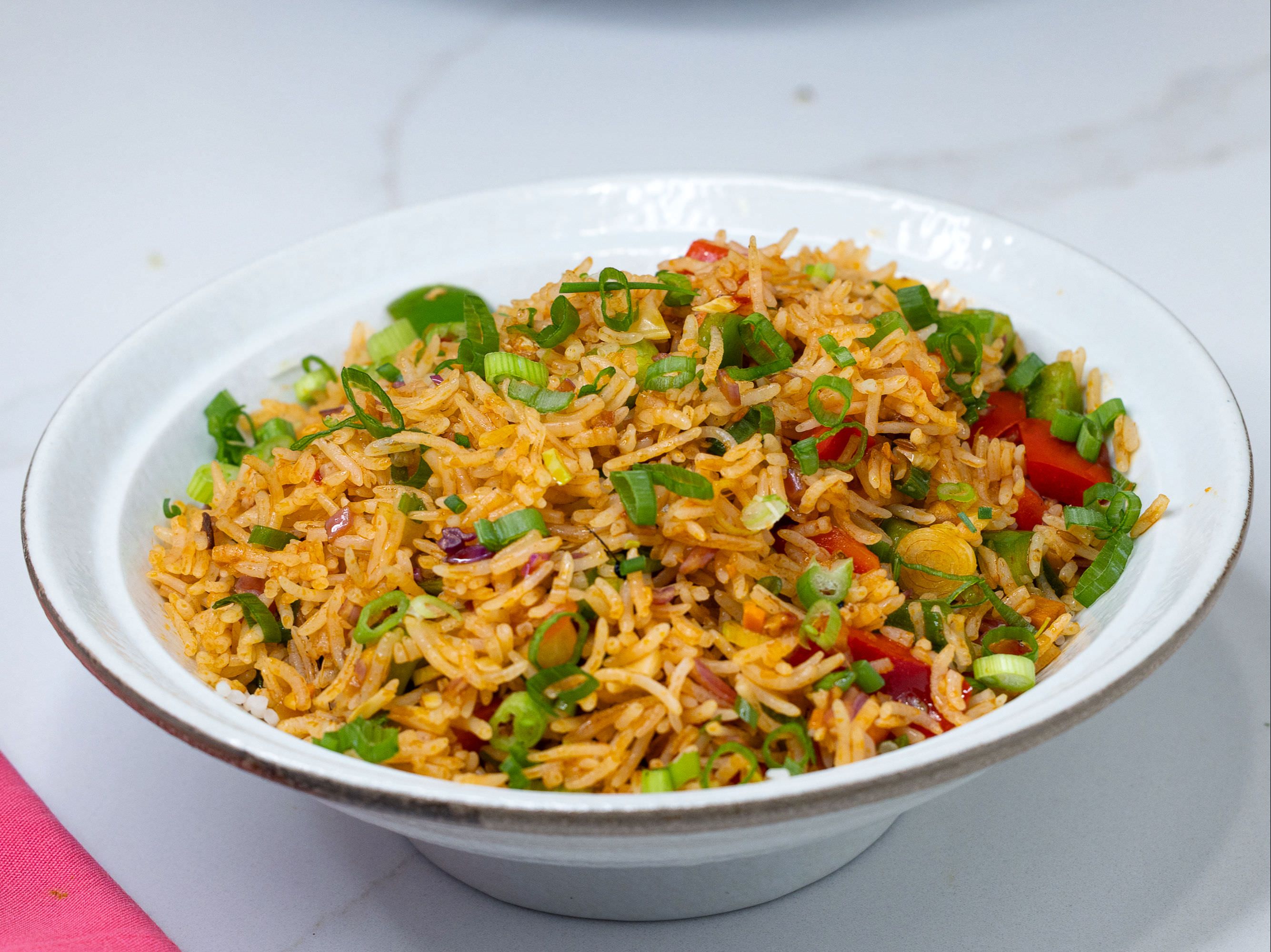 Vegetable Fried Rice.