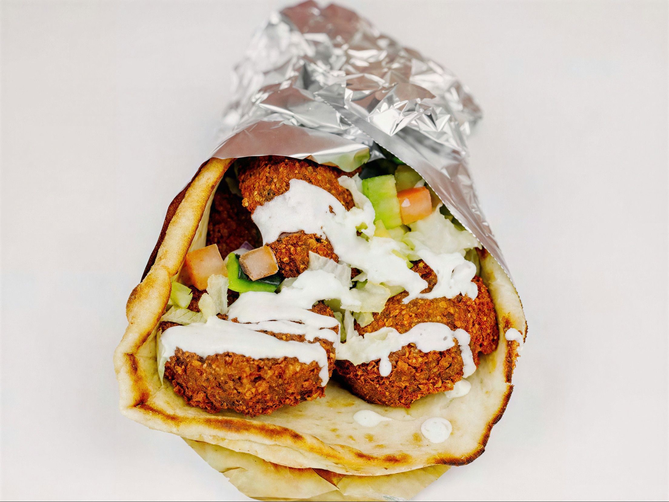 Falafel Gyro.