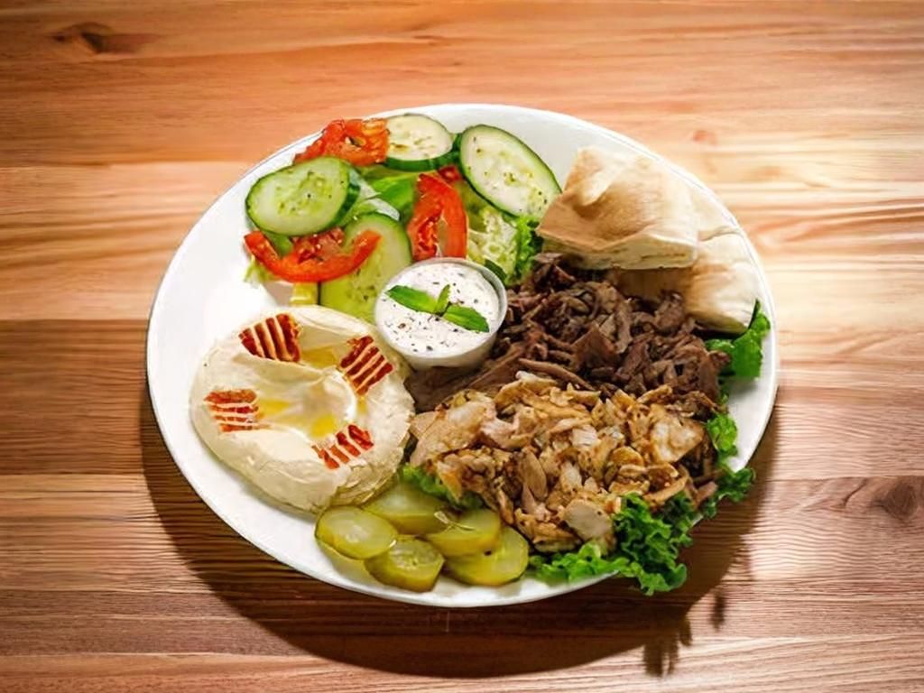 Mix Shawerma Plate.