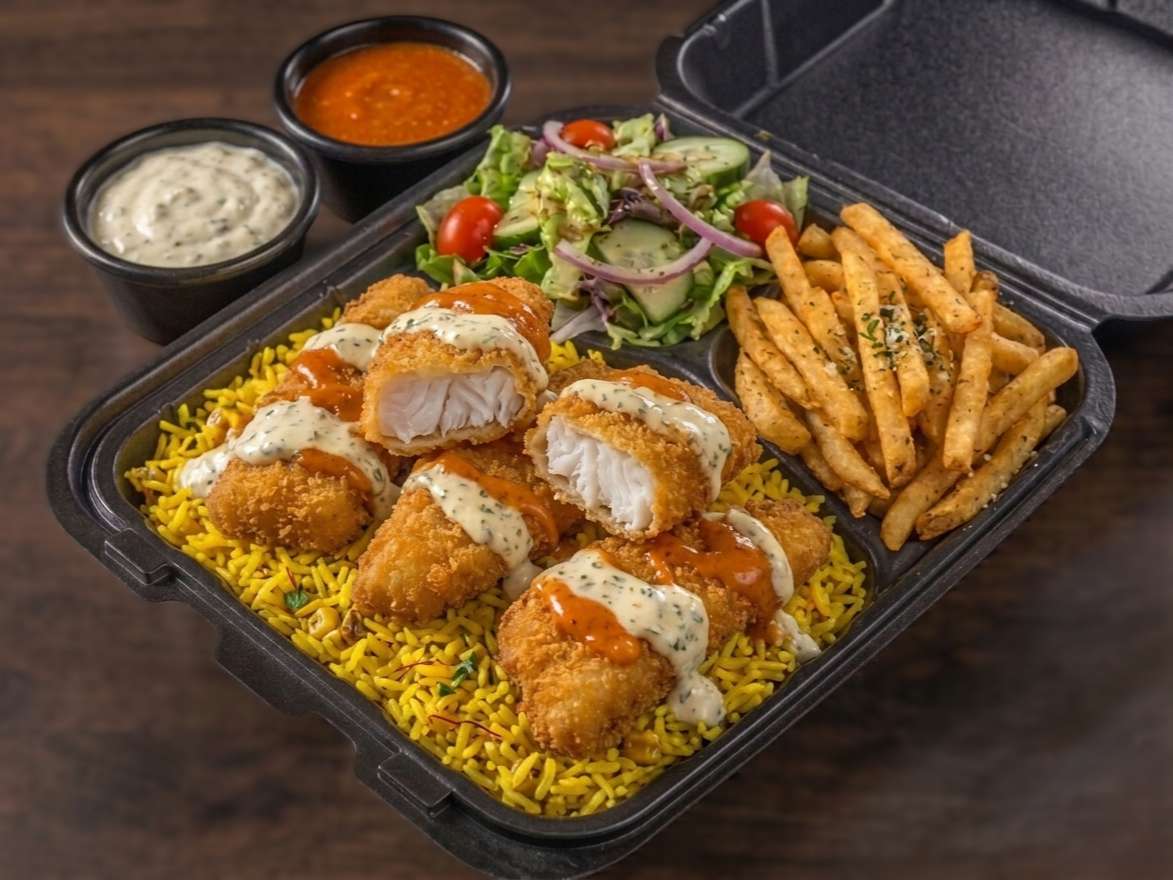 Fried Fish Platter.