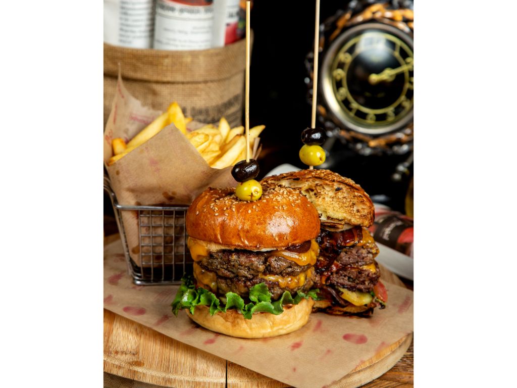 Double Kabab Burger