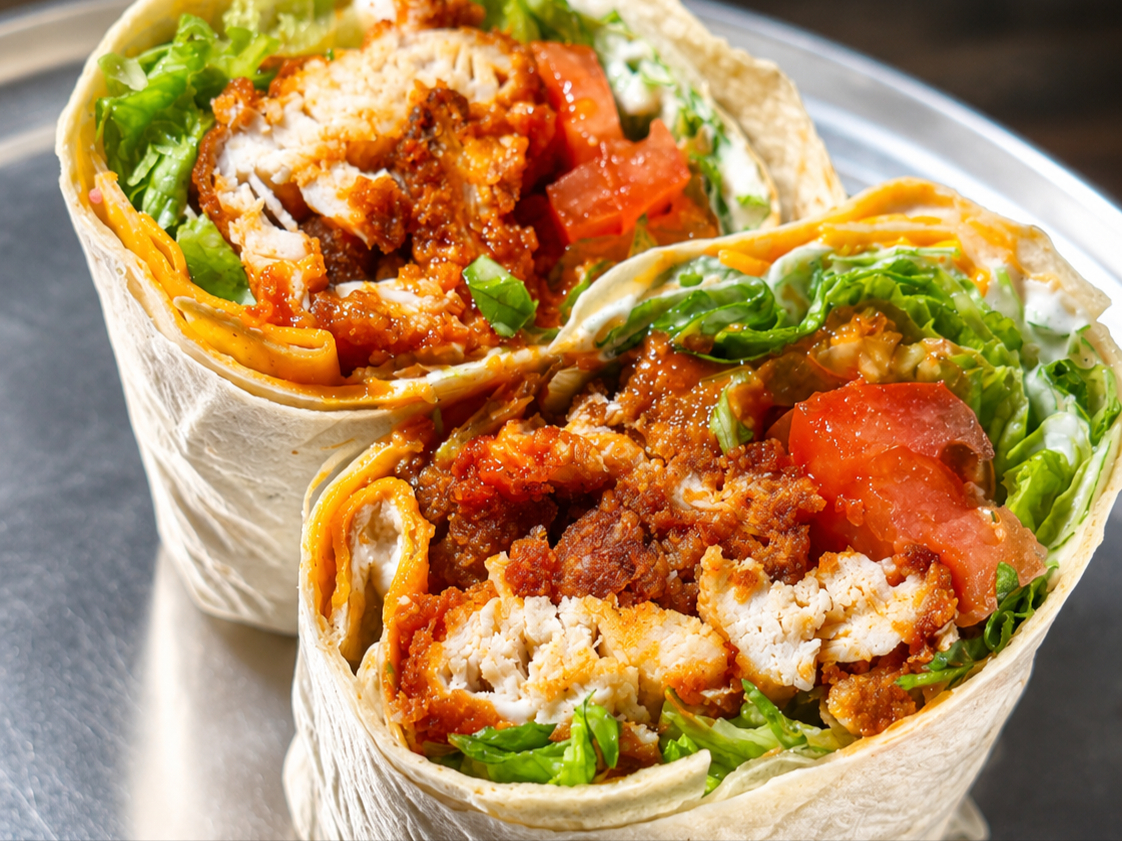 Buffalo Chicken Wrap.