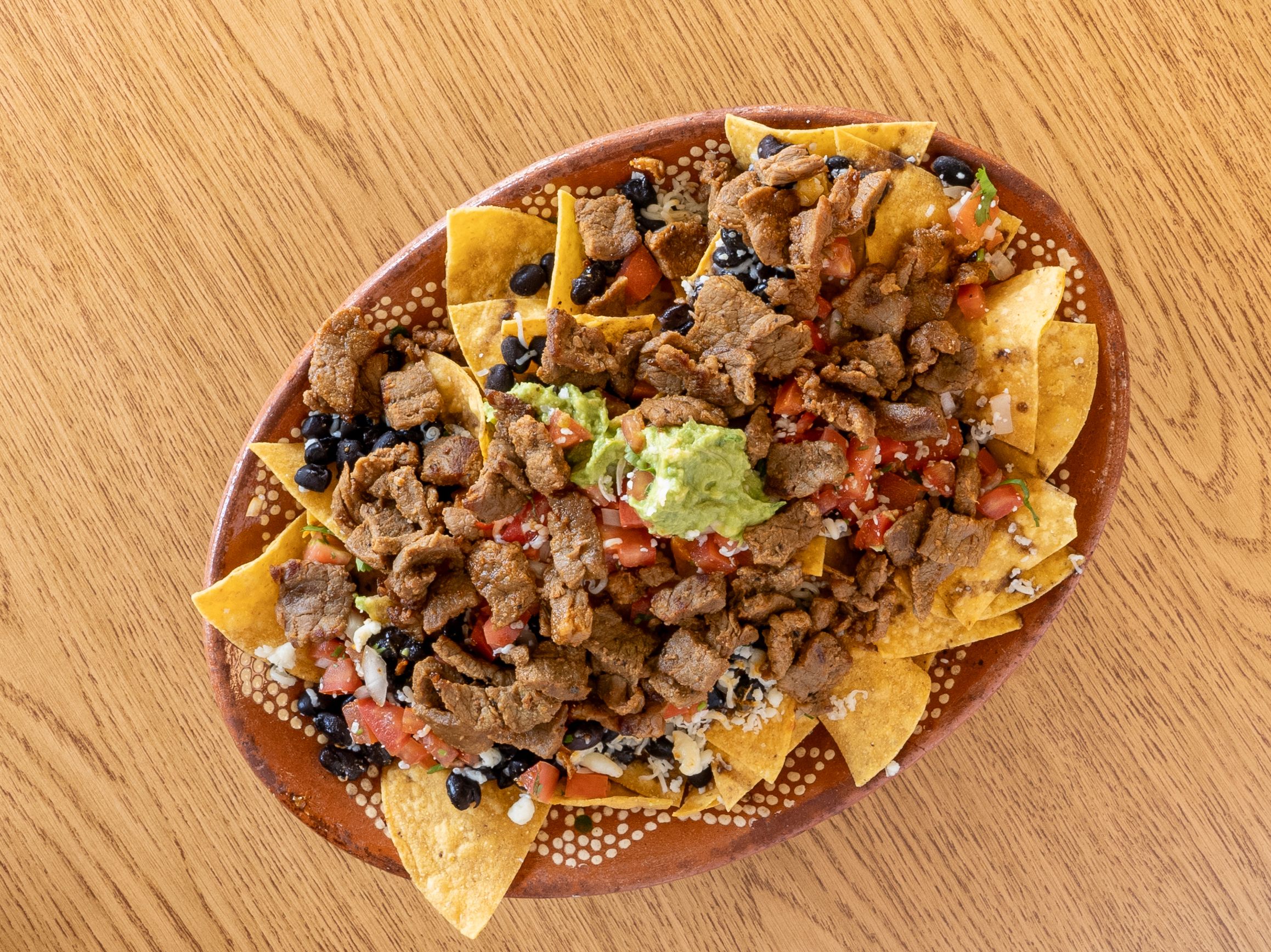 Chorizo Nachos.