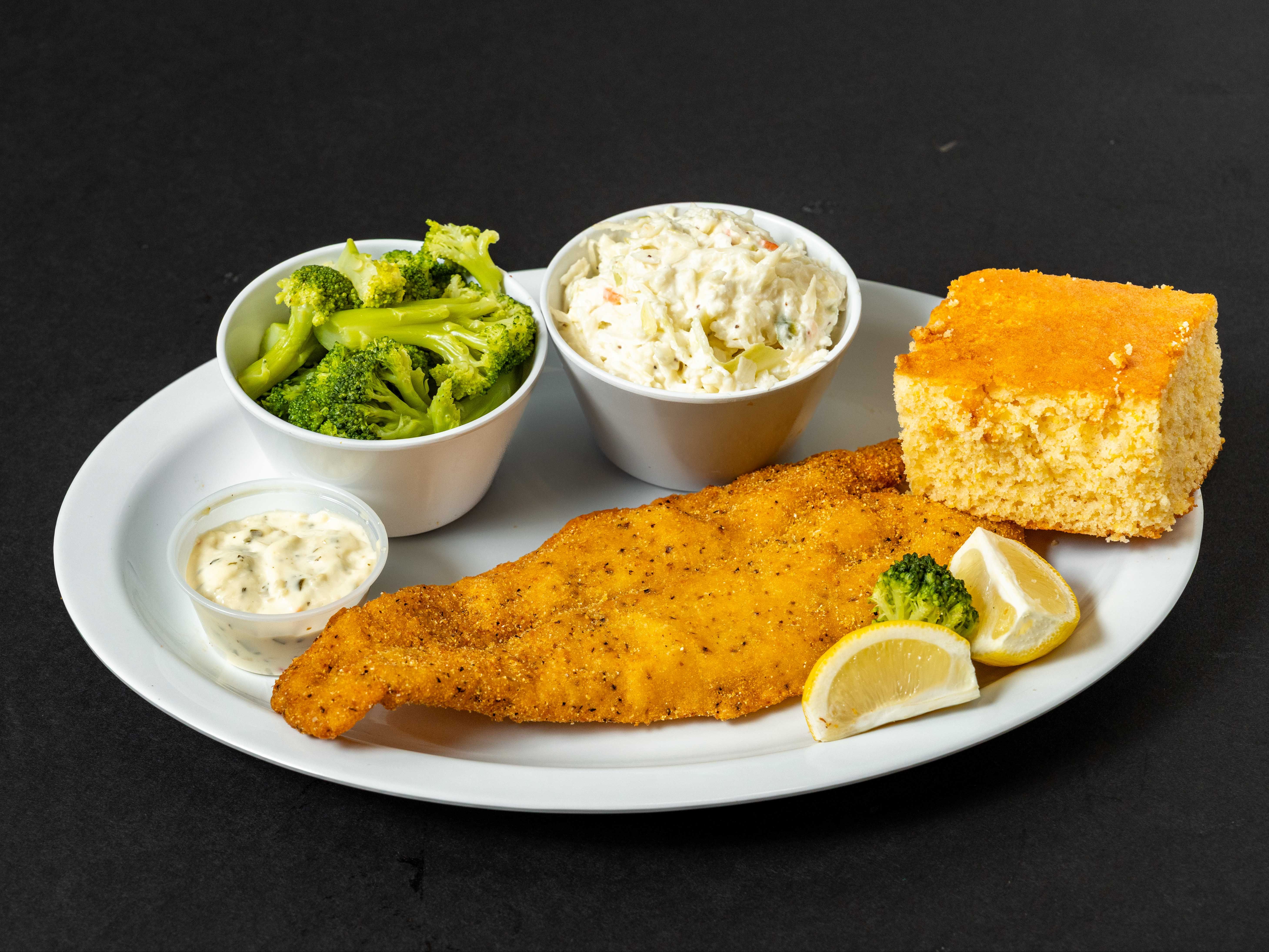 13B. Southern Style Fried Catfish.