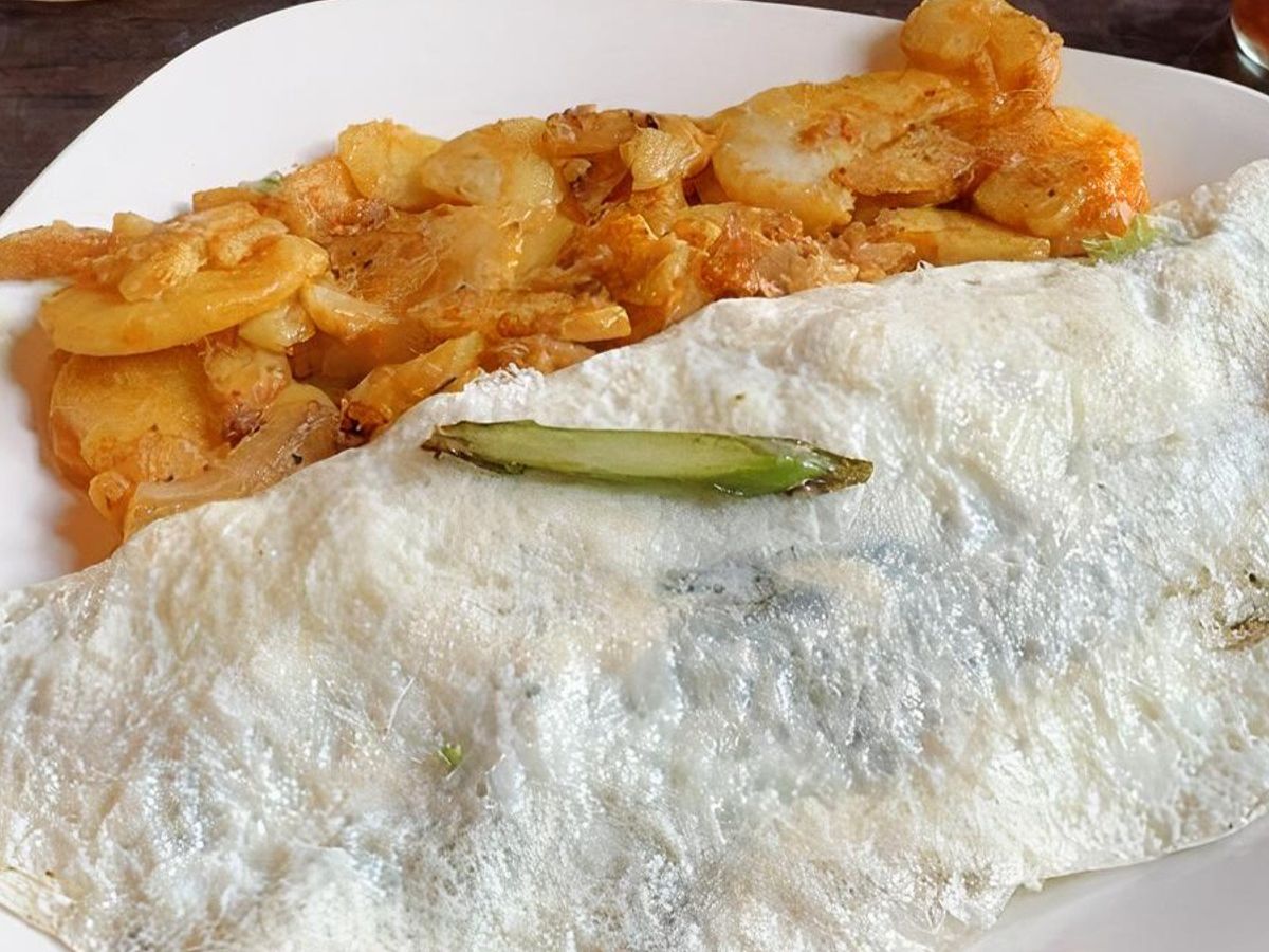 #24. Salmon Delight Omelette.