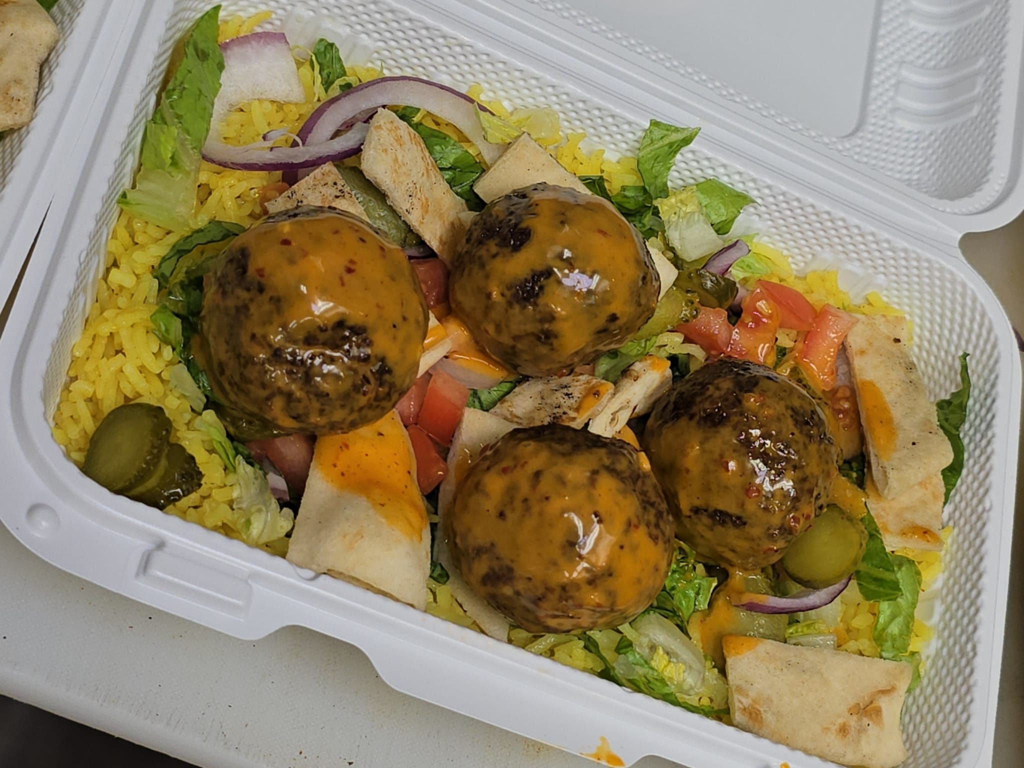Lunch Falafel Comb