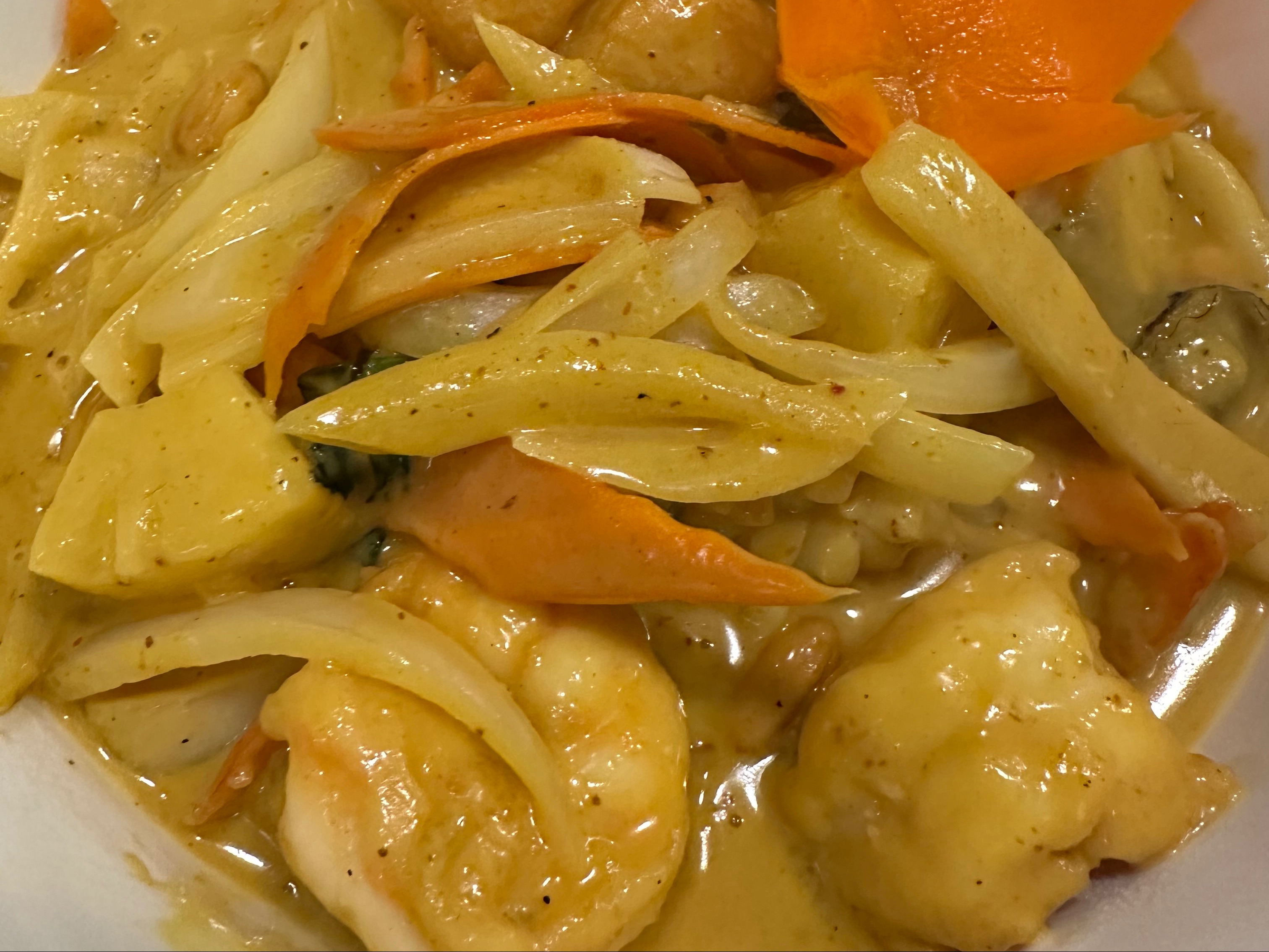 Masaman Curry Dinner.