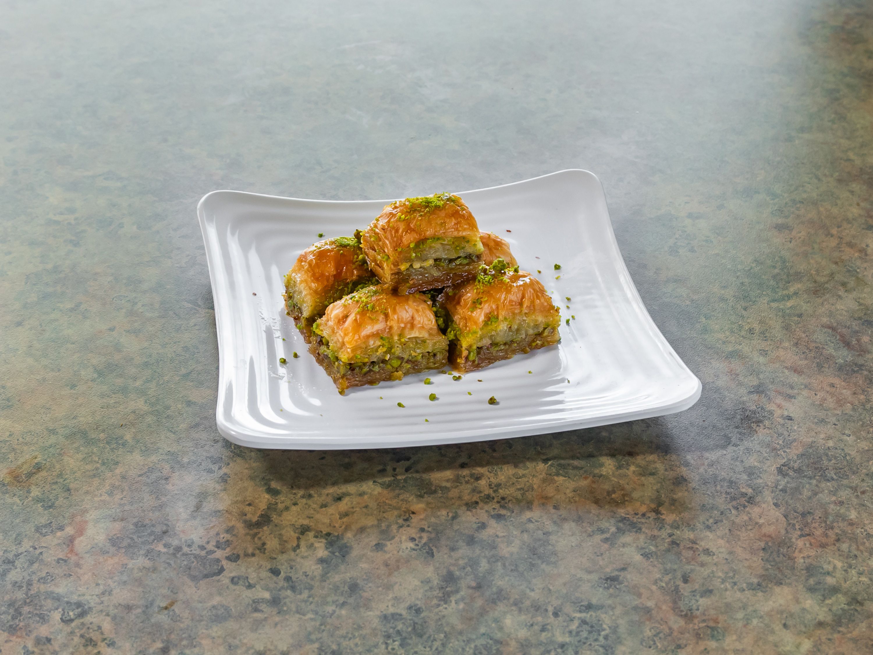 Square Pistachio Baklava 2 Pc.