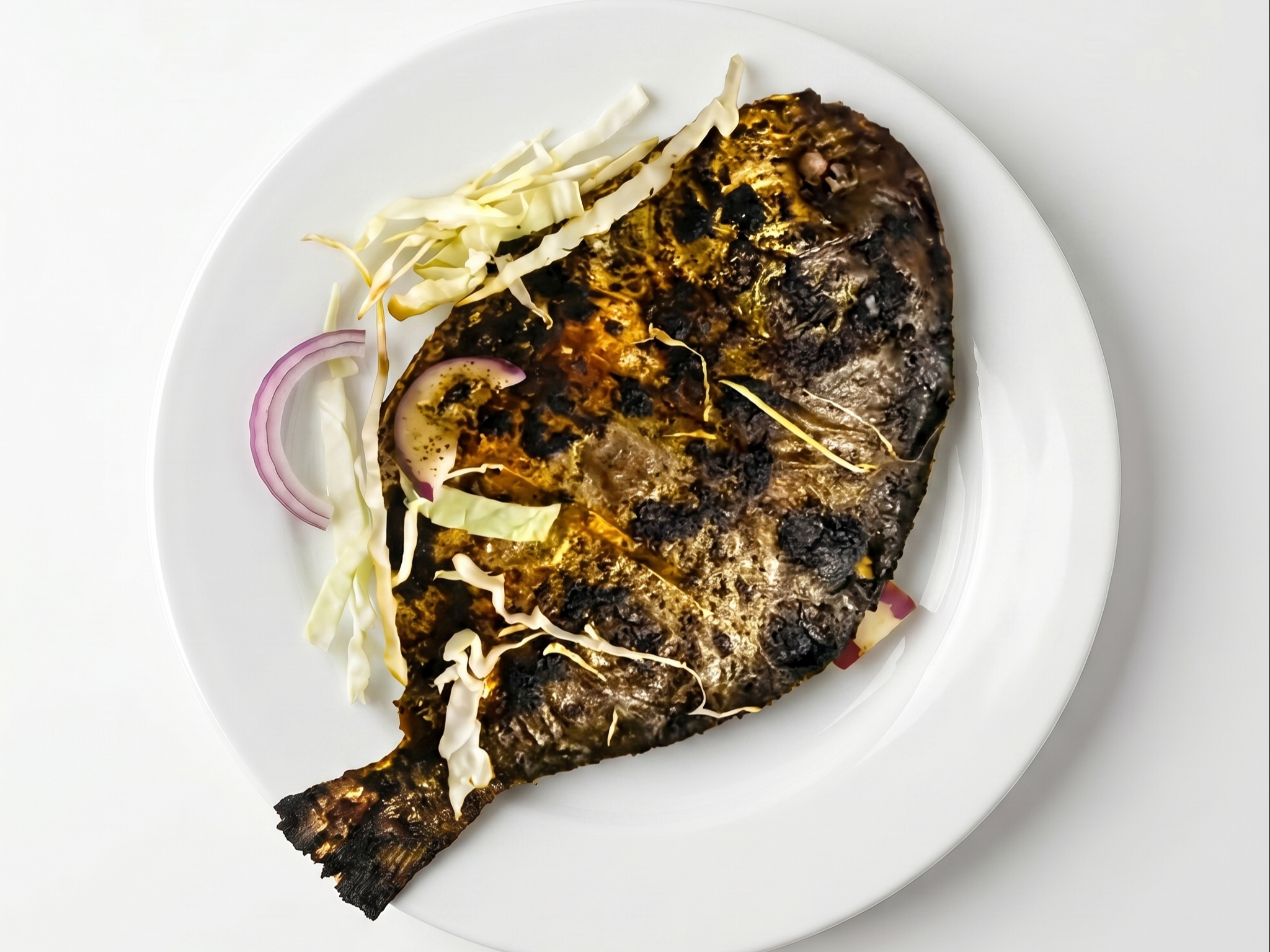 Tandoori Pomfret (Whole Fish).